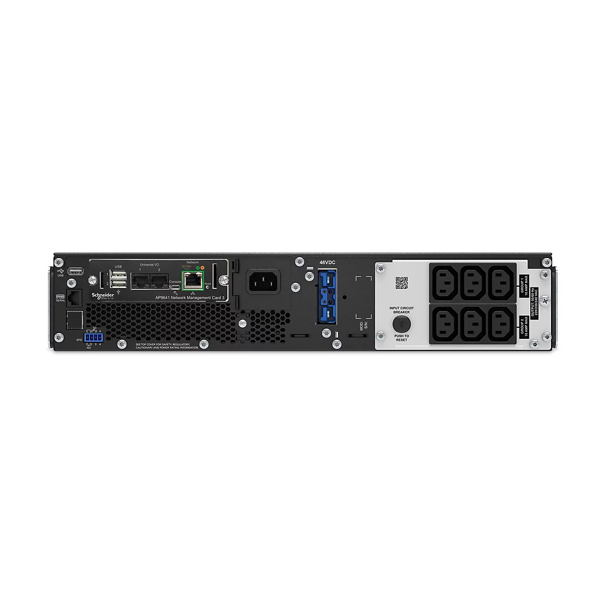 APC Smart-UPS SRT 1000VA RM - onduleur - 1000 Watt - 1000 VA - avec APC UPS Network Management Card AP9631