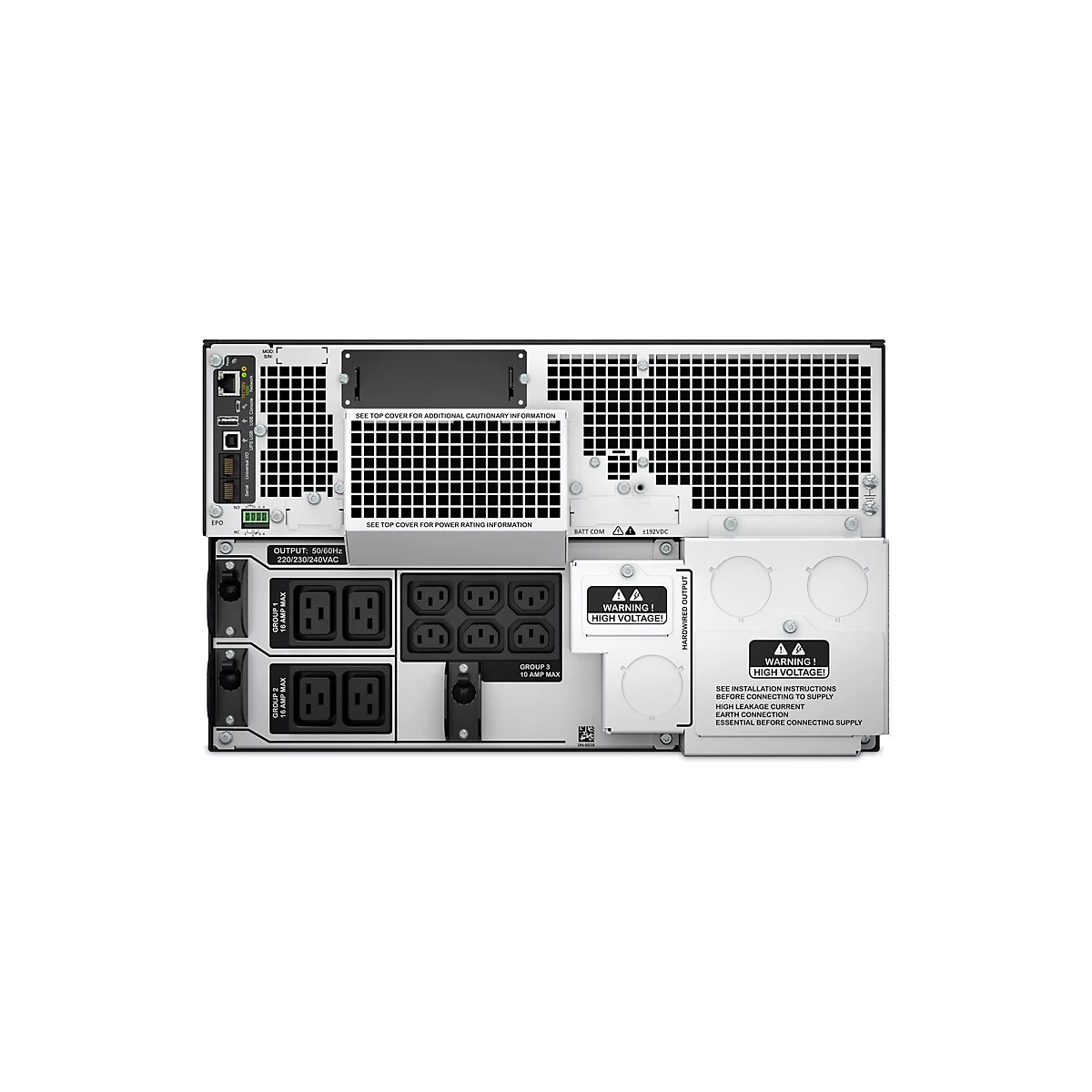 APC Smart-UPS SRT 8000VA RM - USV (Rack - einbaufähig) - Wechselstrom 230 V - 8000 Watt - 8000 VA