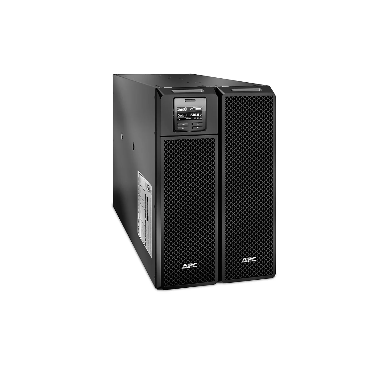 APC Smart-UPS SRT 8000VA - USV (in Rack montierbar/extern) - Wechselstrom 230 V - 8000 Watt - 8000 VA - Ethernet 10/100, USB