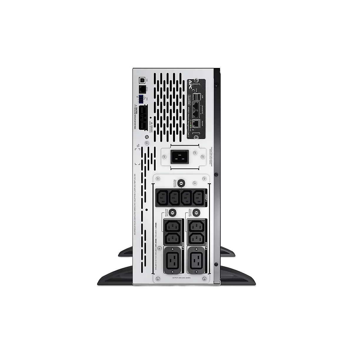 APC Smart-UPS X 3000 Rack/Tower LCD - USV (in Rack montierbar/extern) - Wechselstrom 230 V - 2700 Watt - 3000 VA - Ethernet 10/100, RS-232, USB