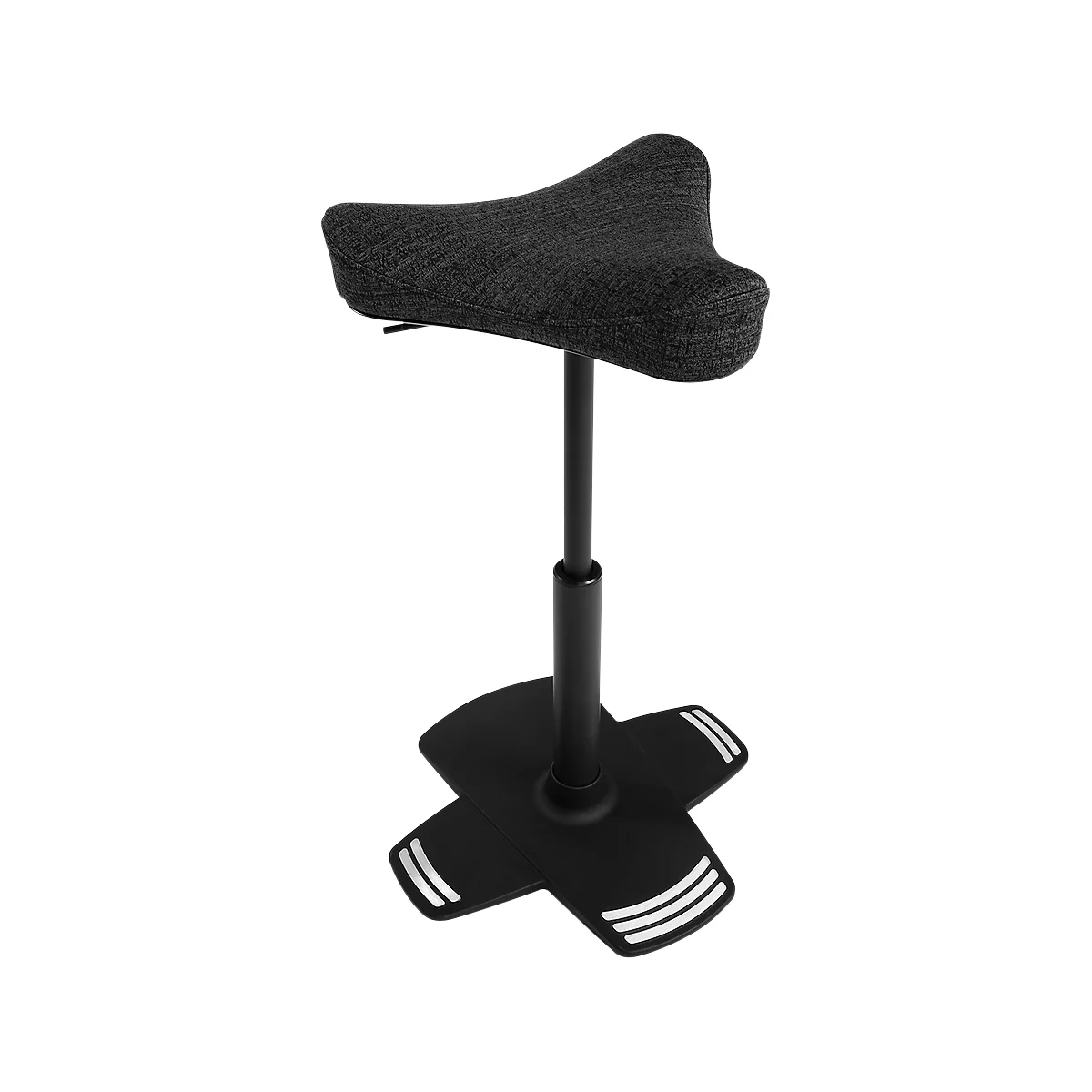 Apoyo de pie Topstar Sitness Falcon, móvil hacia todos los lados, altura del asiento regulable, negro