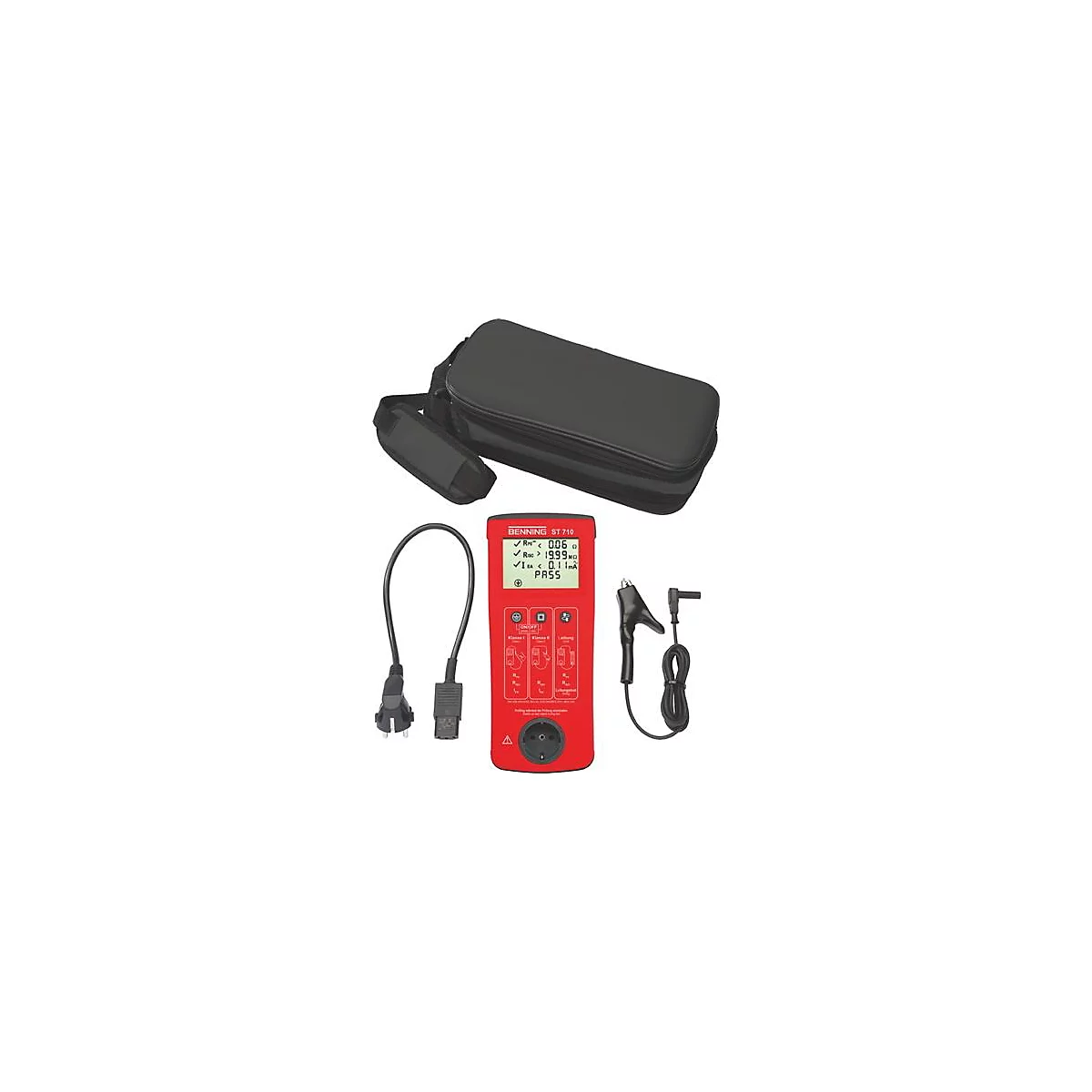 Apparaattester ST 710 2500 testpunten/met testunit/testkabel