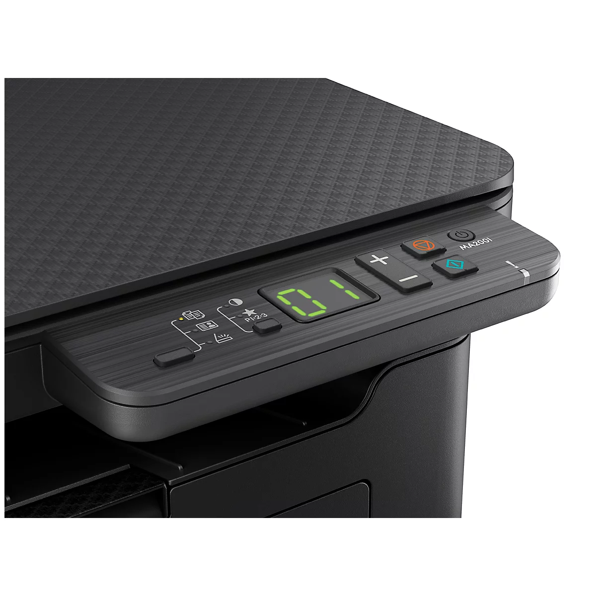 Appareil multifonction Kyocera MA2001, appareil N/B, appareil 3 en 1, recto, 20 ppm, jusqu'à A4, USB