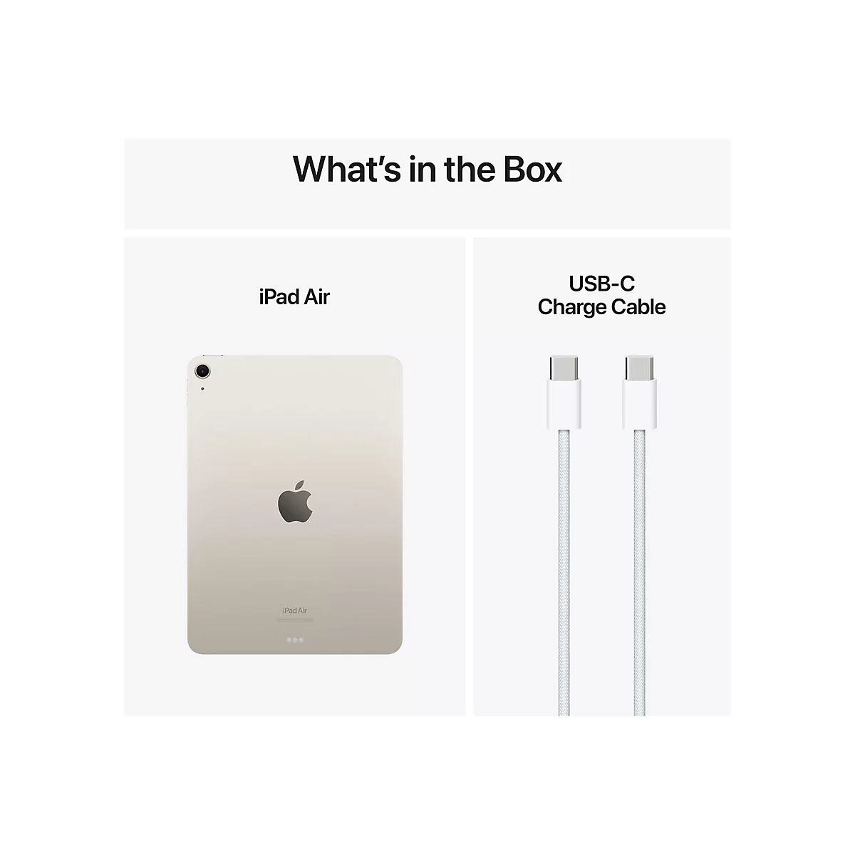 Apple 11-inch iPad Air M2 Wi-Fi + Cellular - Tablet - 1 TB - 27.9 cm (11') IPS (2360 x 1640) - 3G, 4G, 5G - Starlight