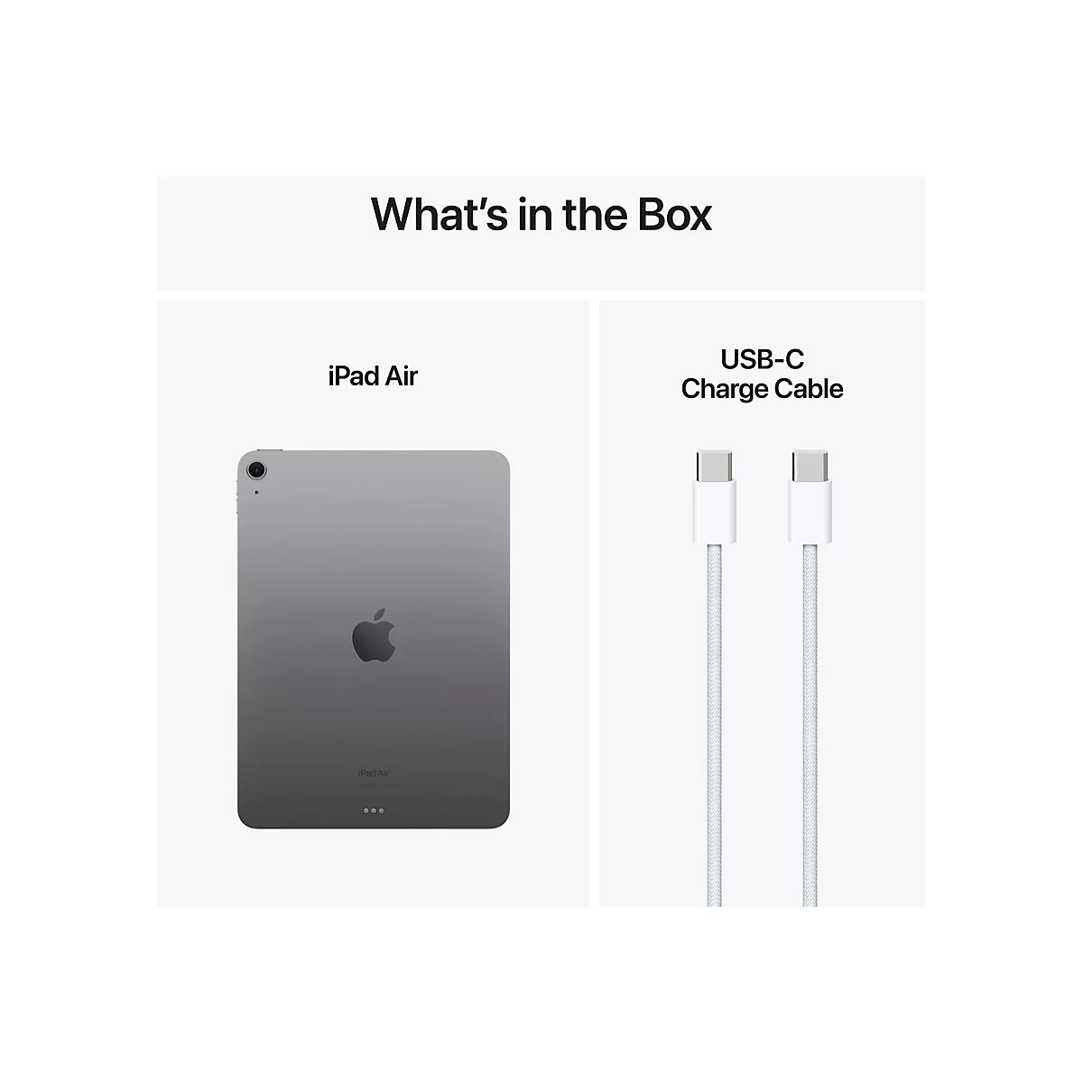 Apple 11-inch iPad Air M2 Wi-Fi - Tablet - 1 TB - 27.9 cm (11') IPS (2360 x 1640) - Space-grau