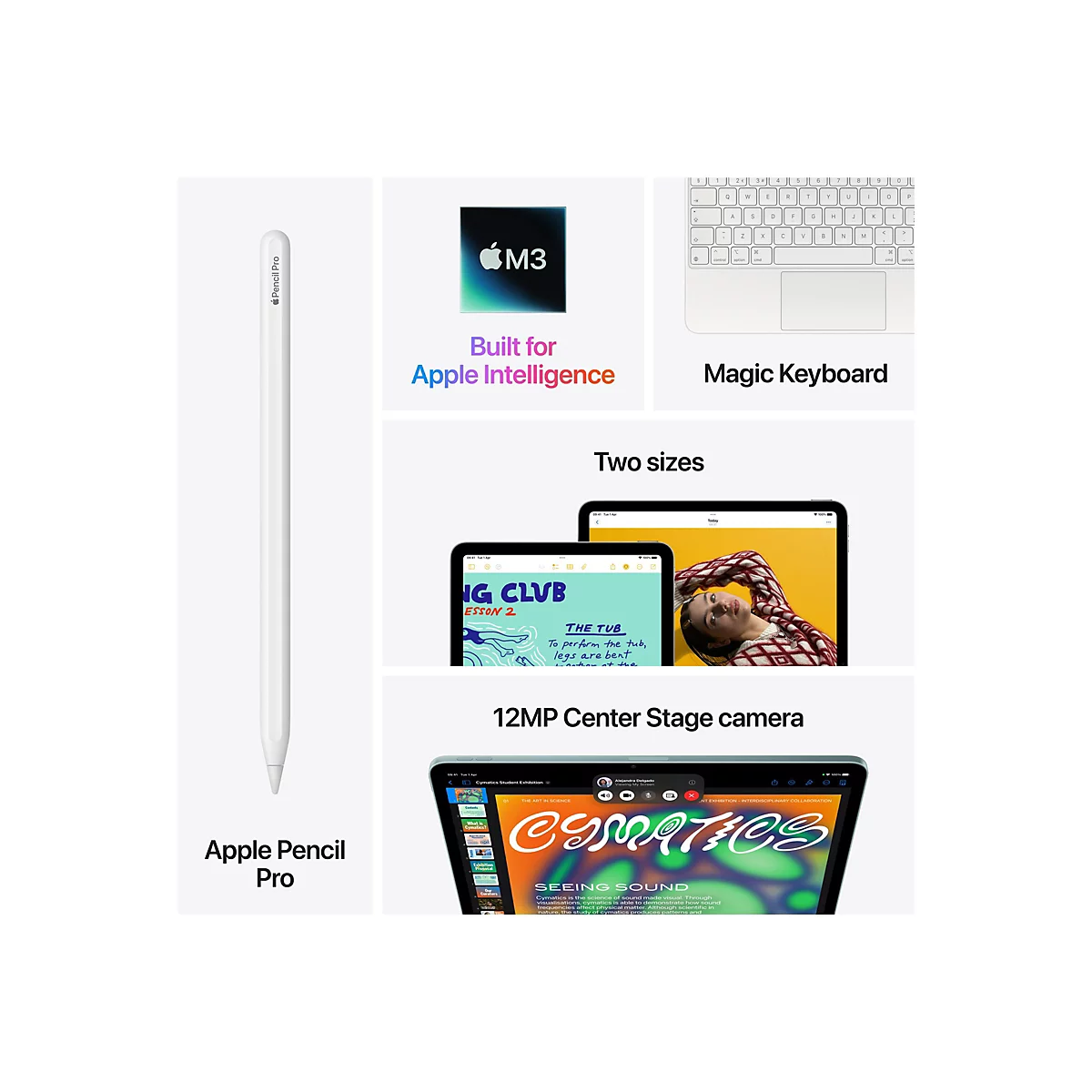 Apple 11-inch iPad Air M3 Wi-Fi - Tablet - 128 GB - 27.9 cm (11') IPS (2360 x 1640) - Blau
