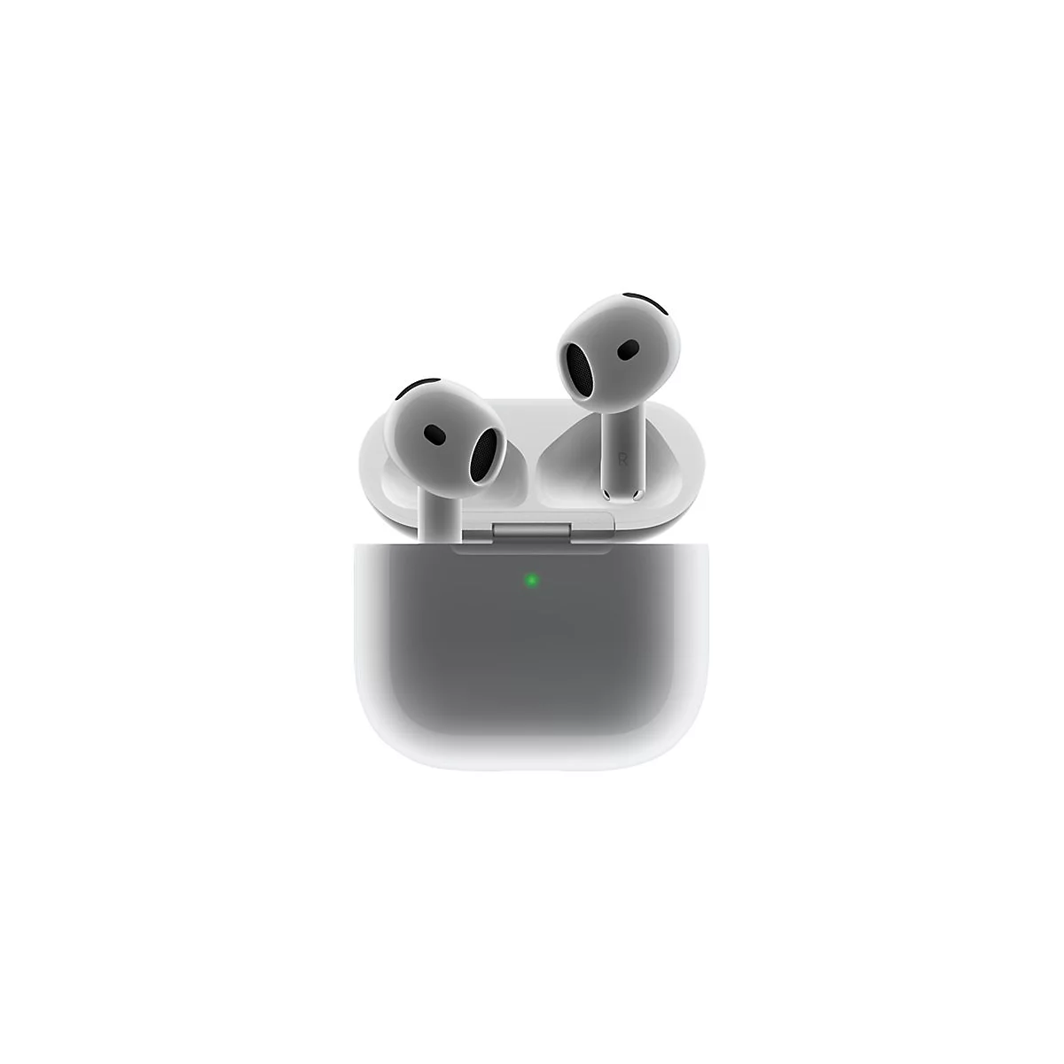 Apple AirPods 4 with Active Noise Cancellation - True Wireless-Kopfhörer mit Mikrofon - Ohrstöpsel - Bluetooth - aktive Rauschunterdrückung - weiß