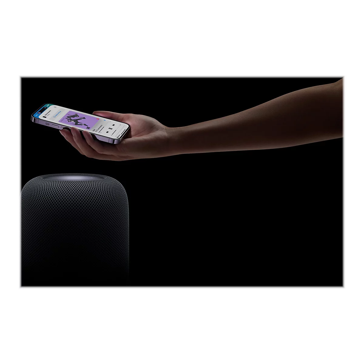 Apple HomePod (2nd generation) - Smart-Lautsprecher - Wi-Fi, Bluetooth - zweiweg - Midnight