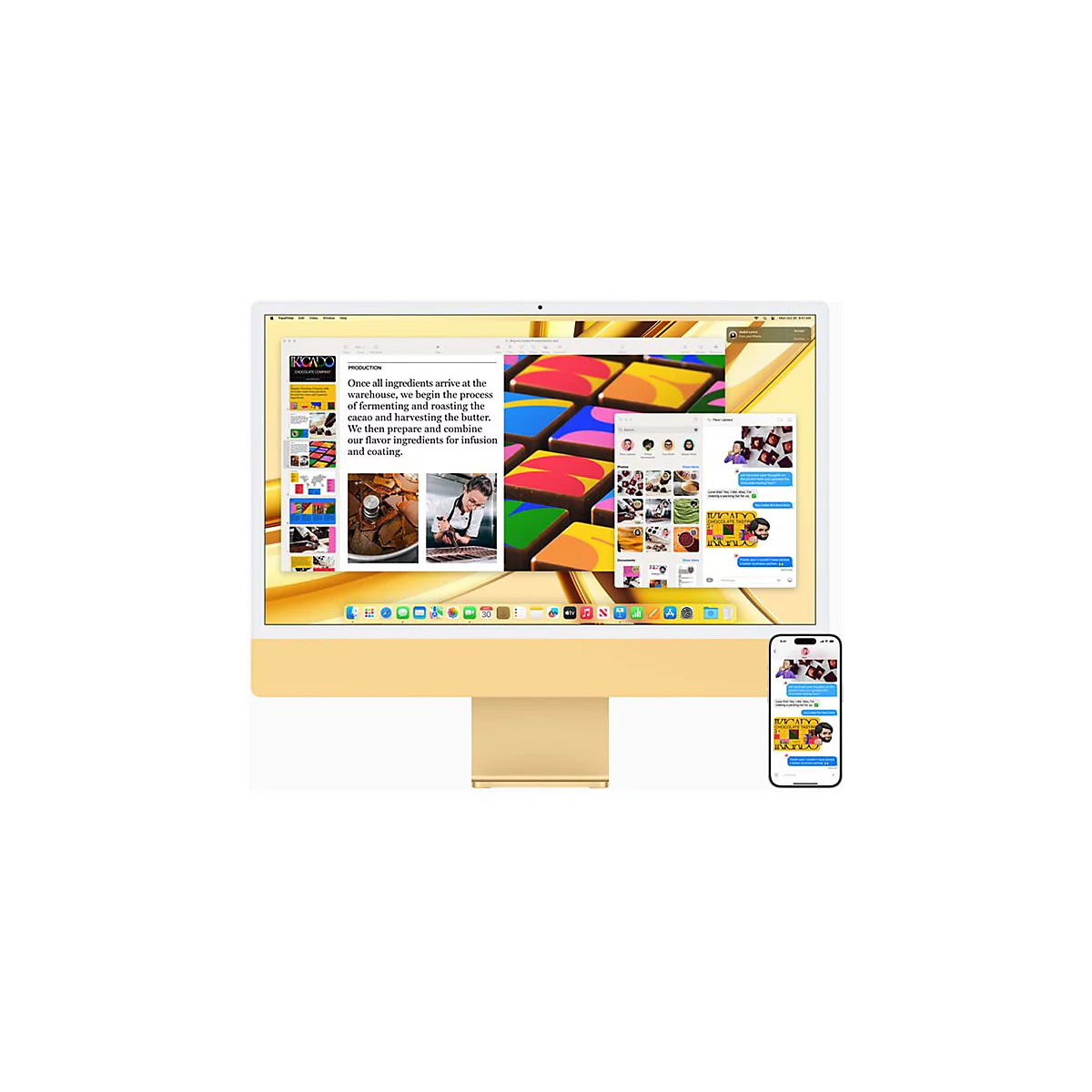 Apple iMac with 4.5K Retina display - All-in-One (Komplettlösung) - M3 - RAM 16 GB - SSD 2 TB - M3 10-core GPU