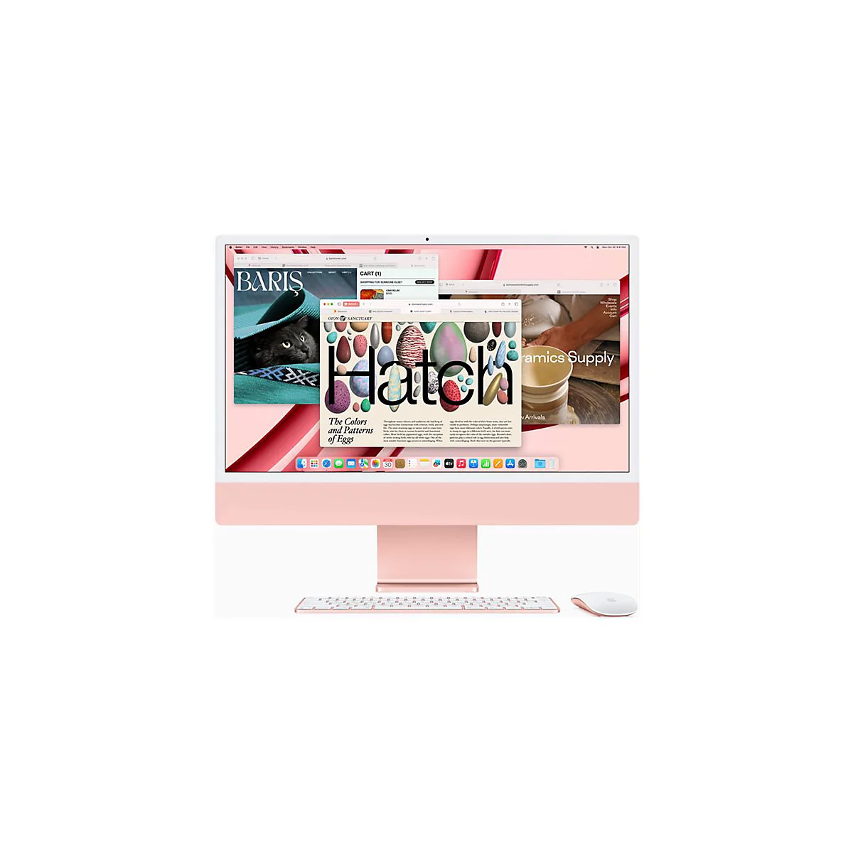 Apple iMac with 4.5K Retina display - All-in-One (Komplettlösung) - M3 - RAM 16 GB - SSD 2 TB - M3 10-core GPU