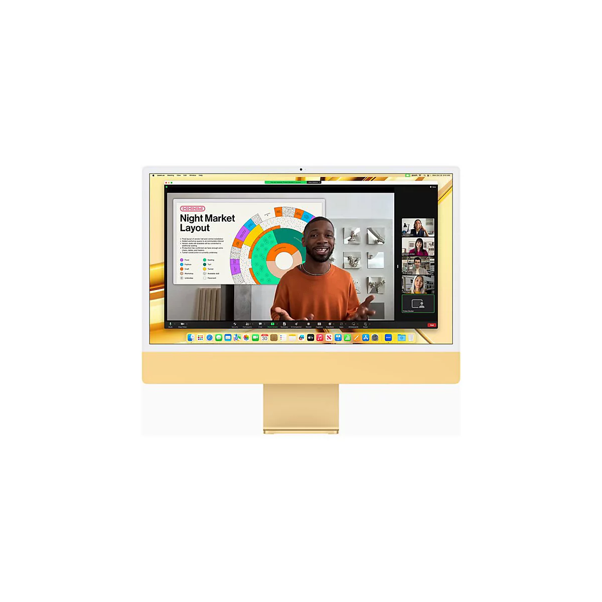 Apple iMac with 4.5K Retina display - All-in-One (Komplettlösung) - M3 - RAM 16 GB - SSD 2 TB - M3 10-core GPU