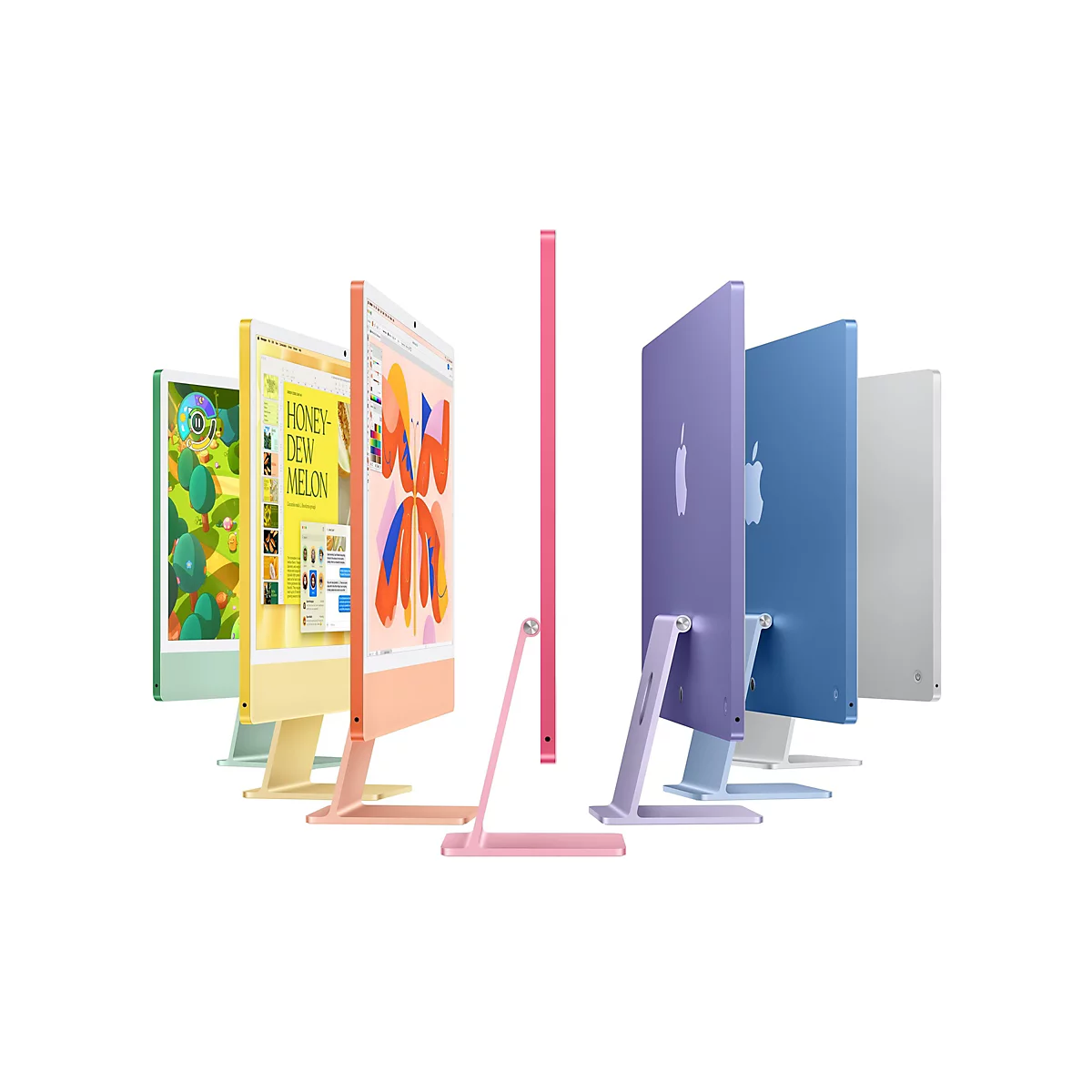 Apple iMac with 4.5K Retina display - All-in-One (Komplettlösung) - M4 - RAM 16 GB - SSD 256 GB - Apple M4 10-core