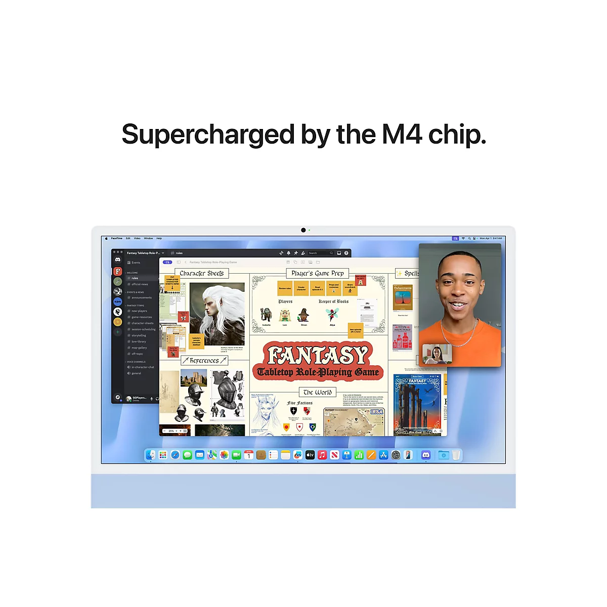 Apple iMac with 4.5K Retina display - All-in-One (Komplettlösung) - M4 - RAM 16 GB - SSD 256 GB - Apple M4 10-core