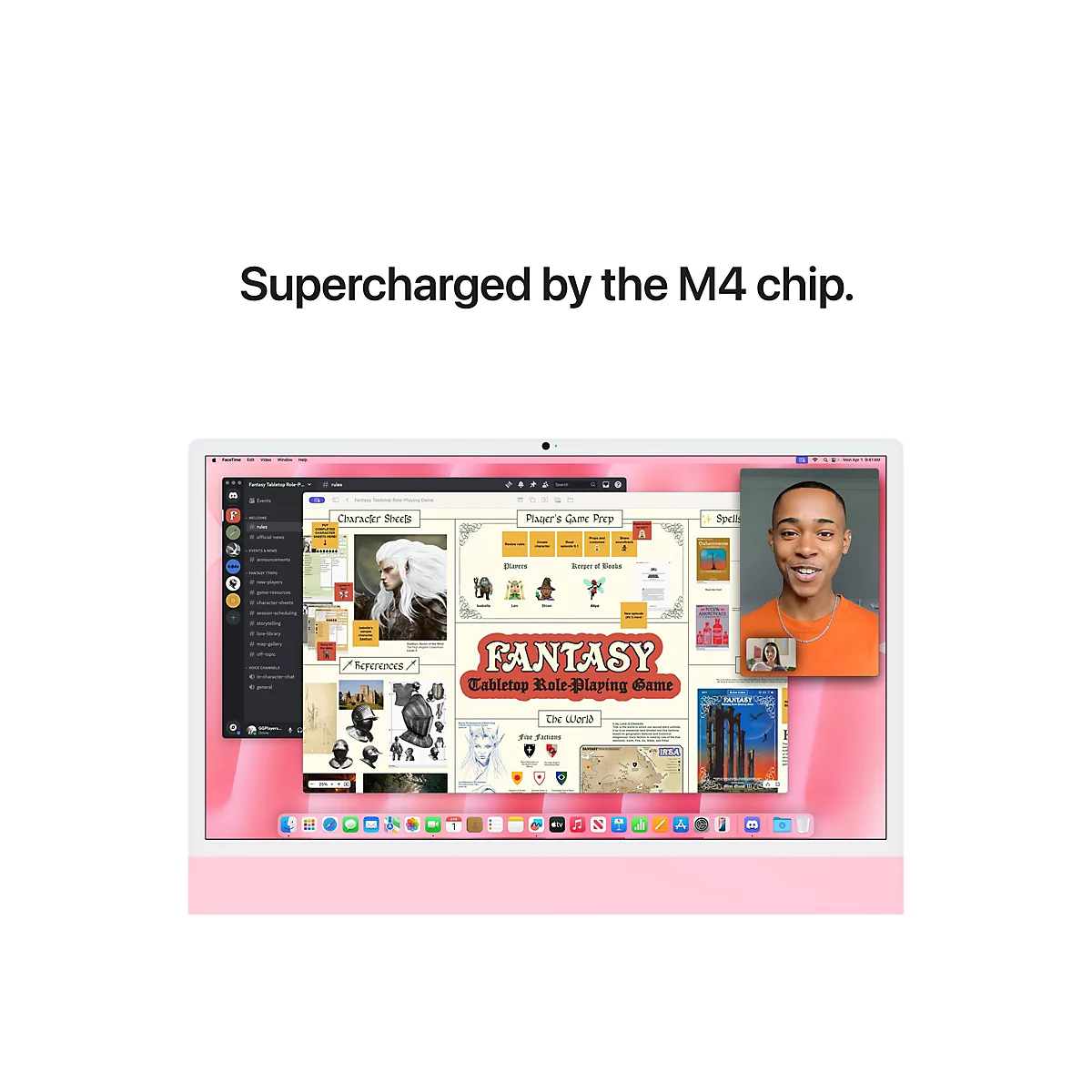 Apple iMac with 4.5K Retina display - All-in-One (Komplettlösung) - M4 - RAM 16 GB - SSD 256 GB - Apple M4 10-core
