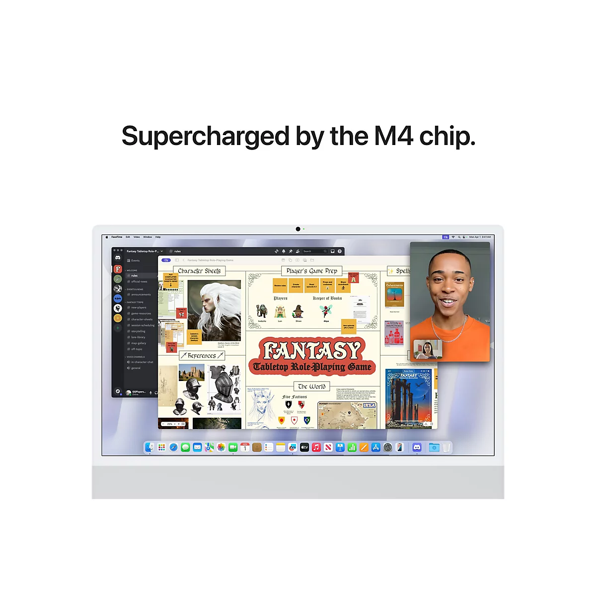 Apple iMac with 4.5K Retina display - All-in-One (Komplettlösung) - M4 - RAM 16 GB - SSD 256 GB - Apple M4 8-core