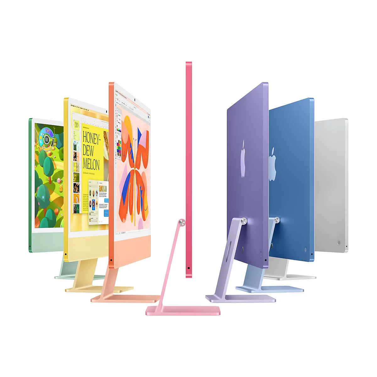Apple iMac with 4.5K Retina display - All-in-One (Komplettlösung) - M4 - RAM 16 GB - SSD 512 GB - Apple M4 10-core