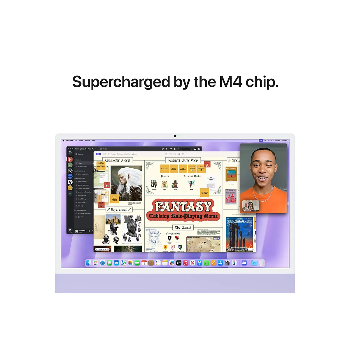 Apple iMac with 4.5K Retina display - All-in-One (Komplettlösung) - M4 - RAM 16 GB - SSD 512 GB - Apple M4 10-core