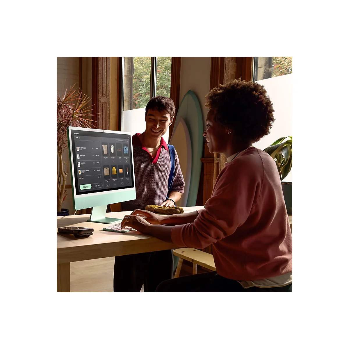 Apple iMac with 4.5K Retina display - All-in-One (Komplettlösung) - M4 - RAM 24 GB - SSD 512 GB - Apple M4 10-core