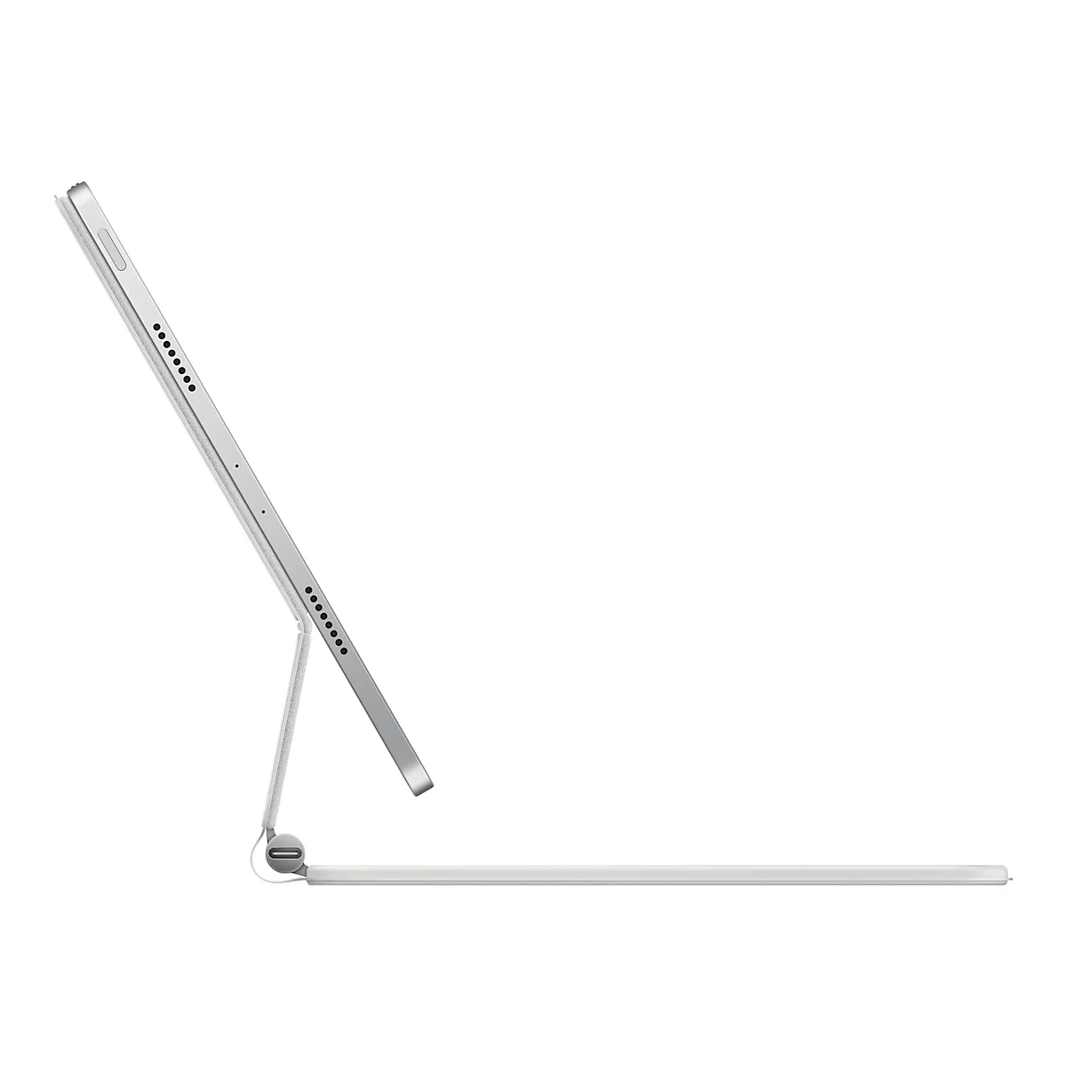 Apple Magic Keyboard - Tastatur und Foliohülle - mit Trackpad - AZERTY - Französisch - weiß