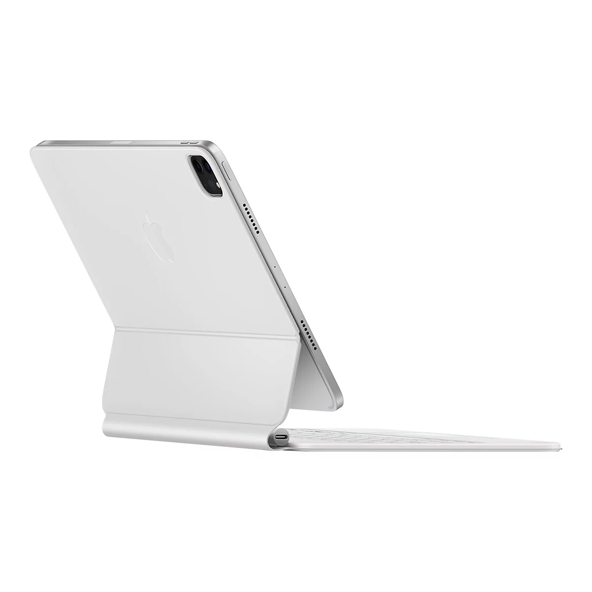 Apple Magic Keyboard - Tastatur und Foliohülle - mit Trackpad - AZERTY - Französisch - weiß