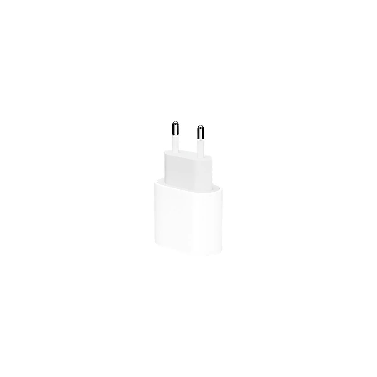 Apple - Netzteil - 20 Watt - Fast Charge (24 pin USB-C) - weiß - für Apple 10.9-inch iPad Air; 11-inch iPad Pro; iPhone 11, 12, 8, SE, X, XR, XS, XS Max