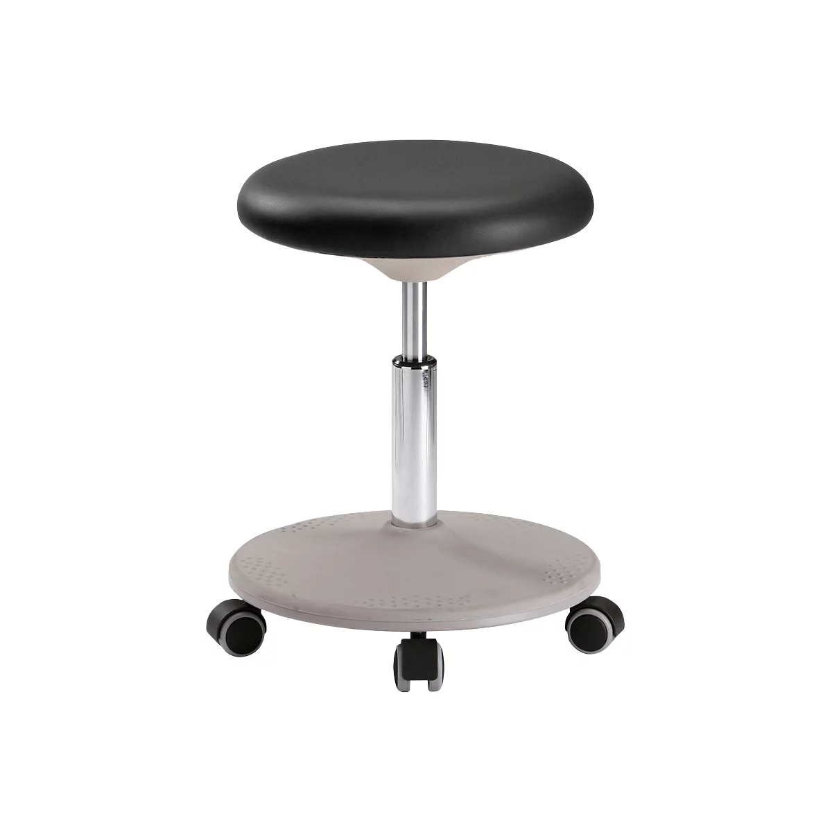 Arbeitshocker Labster 9107, Integralschaum, schwarz