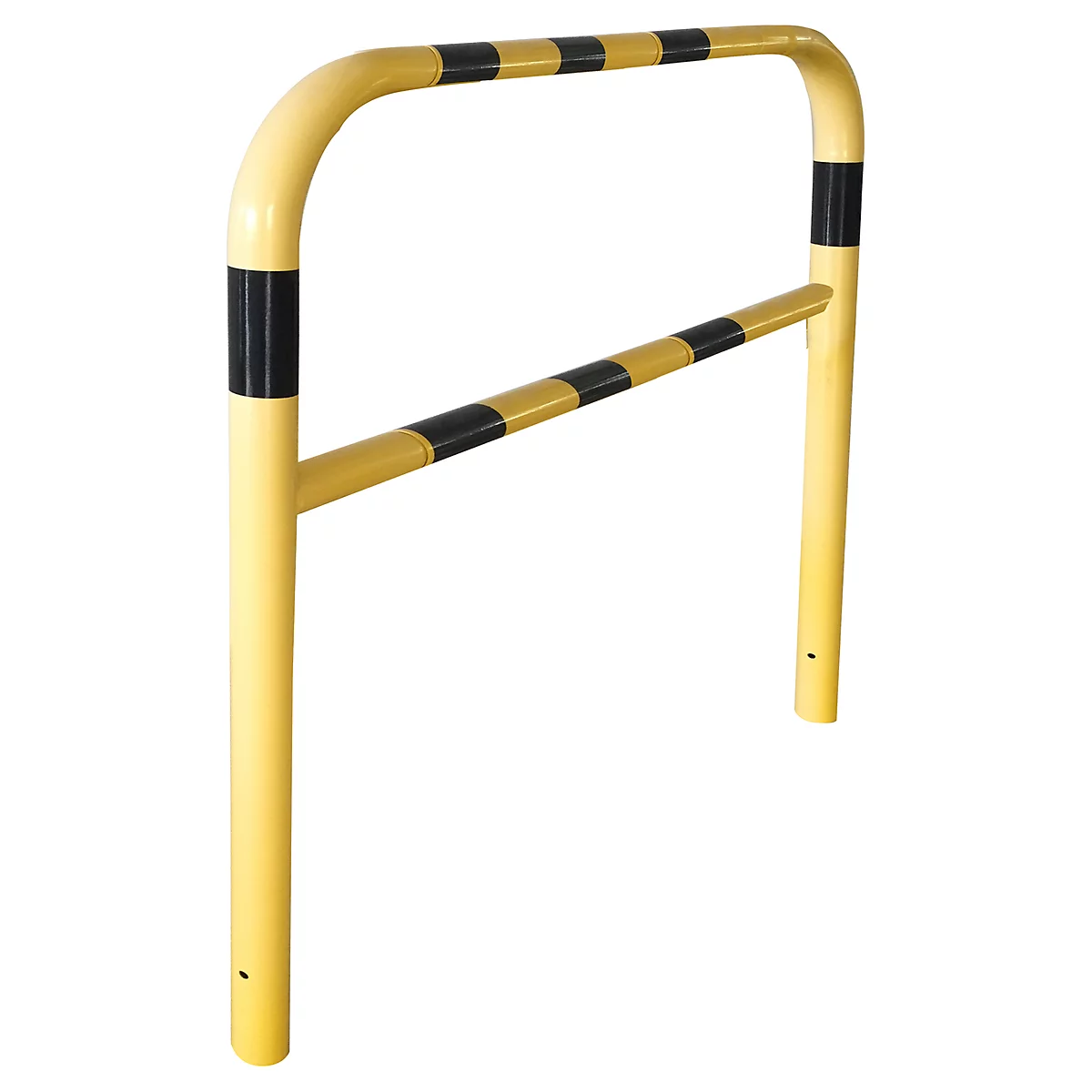 Arceau de protection, à bétonner, L 2000 mm, jaune/noir