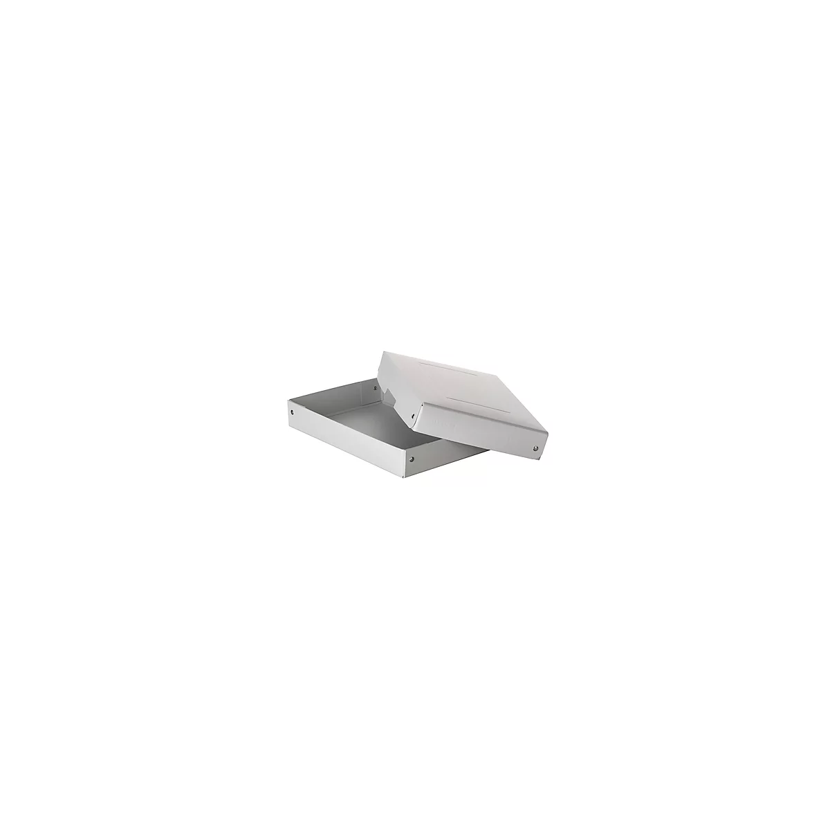 Archiefdoos Falken PureBox PRO A5, voor maximaal 500 vel, DIN ISO 16245-A, met etiketveld, L 250 x B 180 x vulhoogte 40 mm, FSC® karton, wit