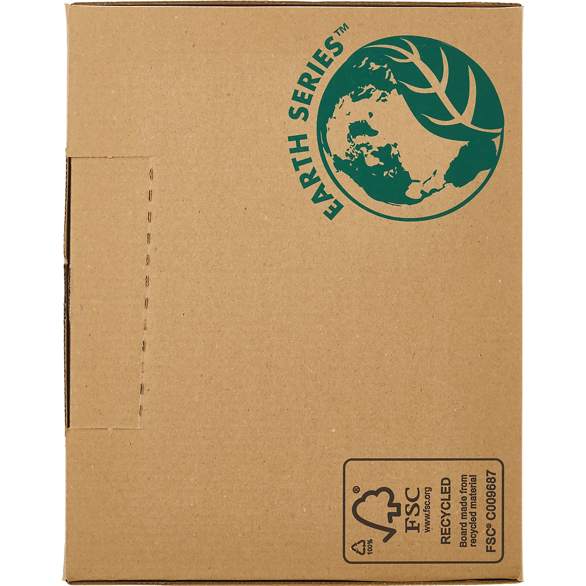 Archiefdozen Earth Series - 100 % gerecycled karton - A4 formaat - rug van 80 mm - 20 stuks
