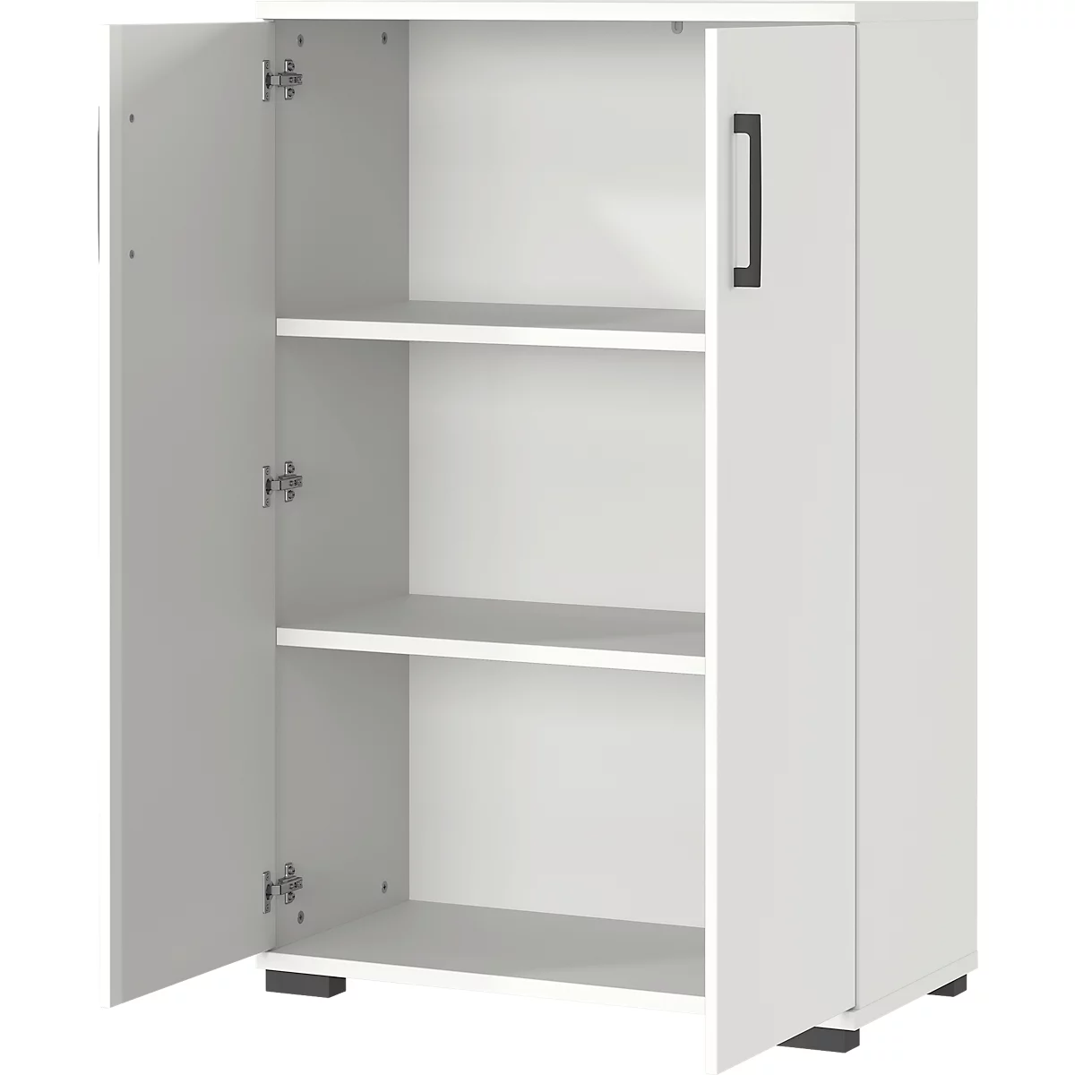 Archiefkast Profi 2.0, 2 legborden, 3 OH, B 800 x D 400 x H 1230 mm, lichtgrijs