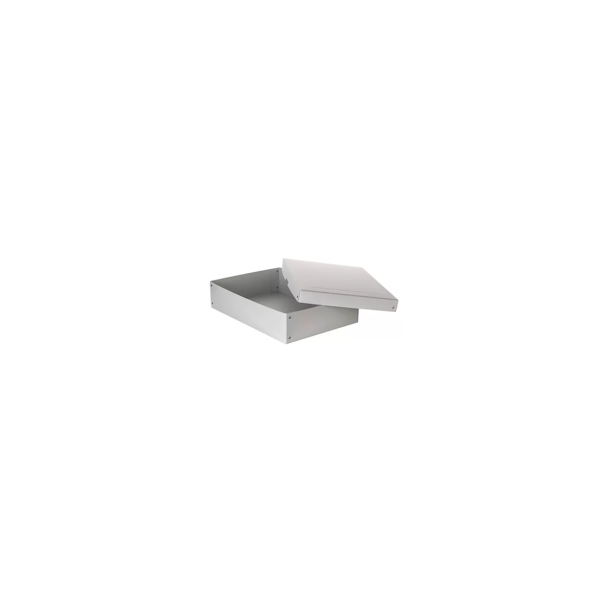 Archivbox Falken PureBox PRO A3, für bis zu 1250 Blatt, DIN ISO 16245-A, mit Beschriftungsfeld, L 440 x B 320 x Füllhöhe 100 mm, FSC®-Pappe, weiß