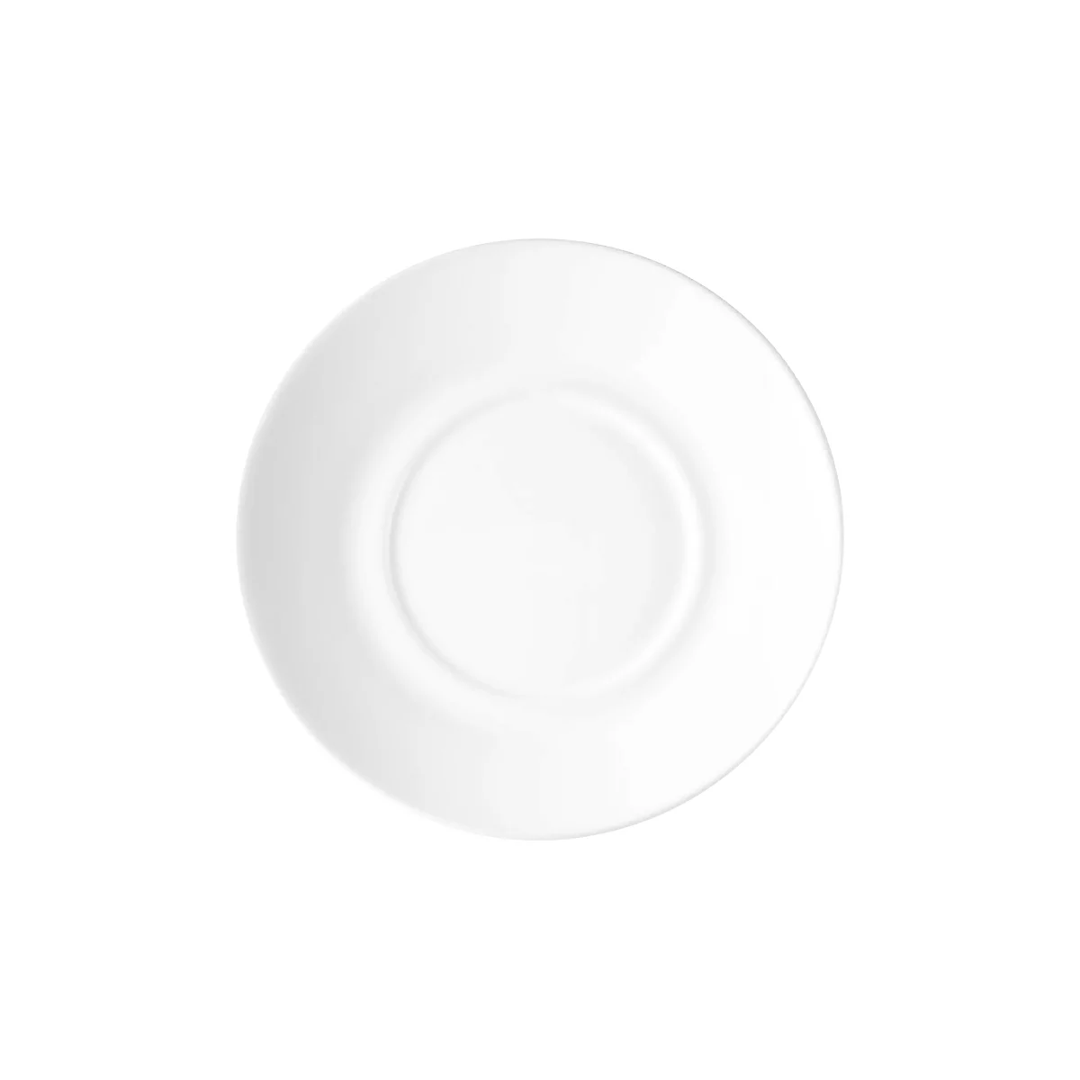 Arcoroc Universal/Everyday Soucoupe, 14 cm verre dur, blanc, résistant au lave-vaisselle - robuste &amp; intemporel, lot de 6