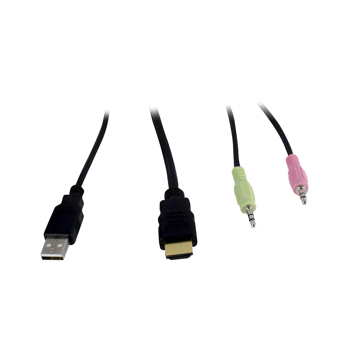 Argus KVM AS-21HA - KVM-/Audio-Switch - 2 Anschlüsse