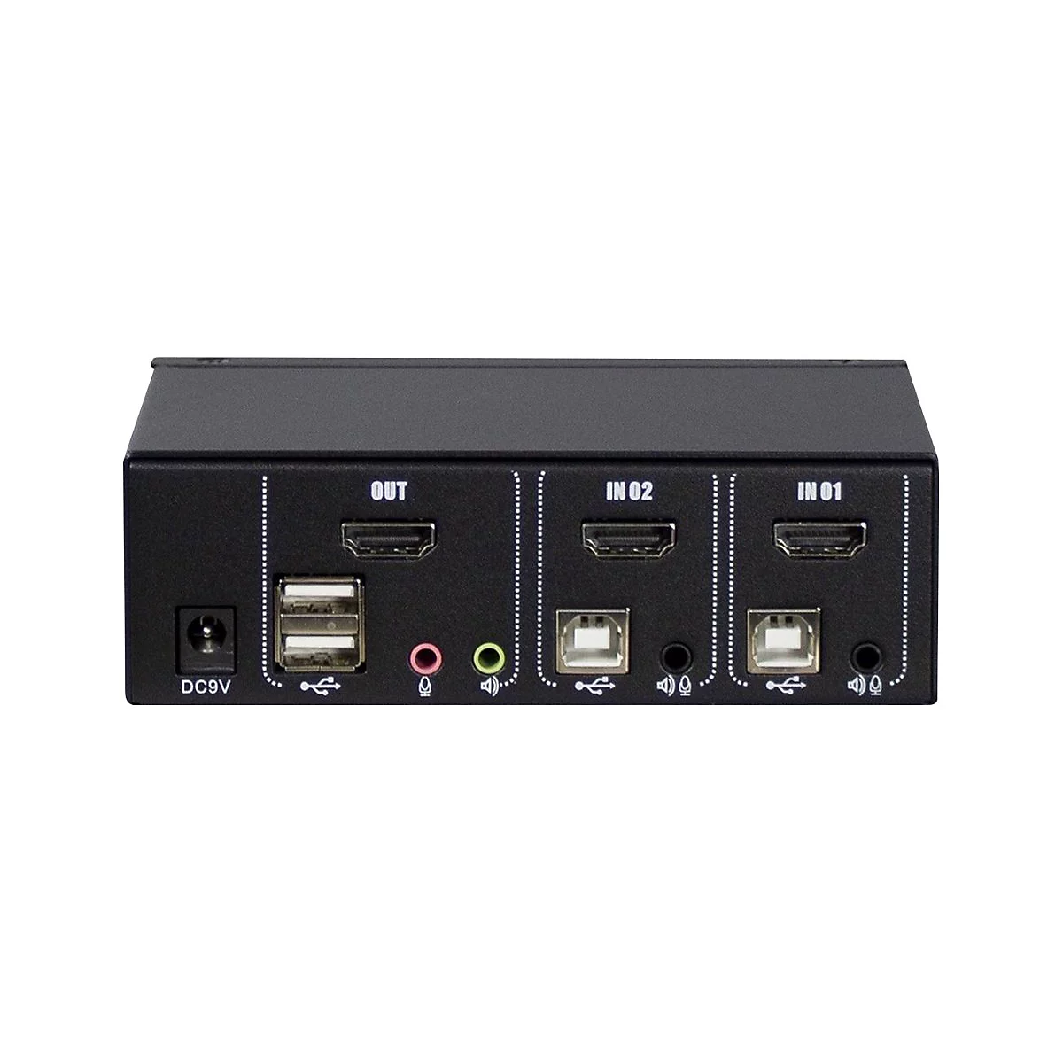 Argus KVM AS-21HA - KVM-/Audio-Switch - 2 Anschlüsse