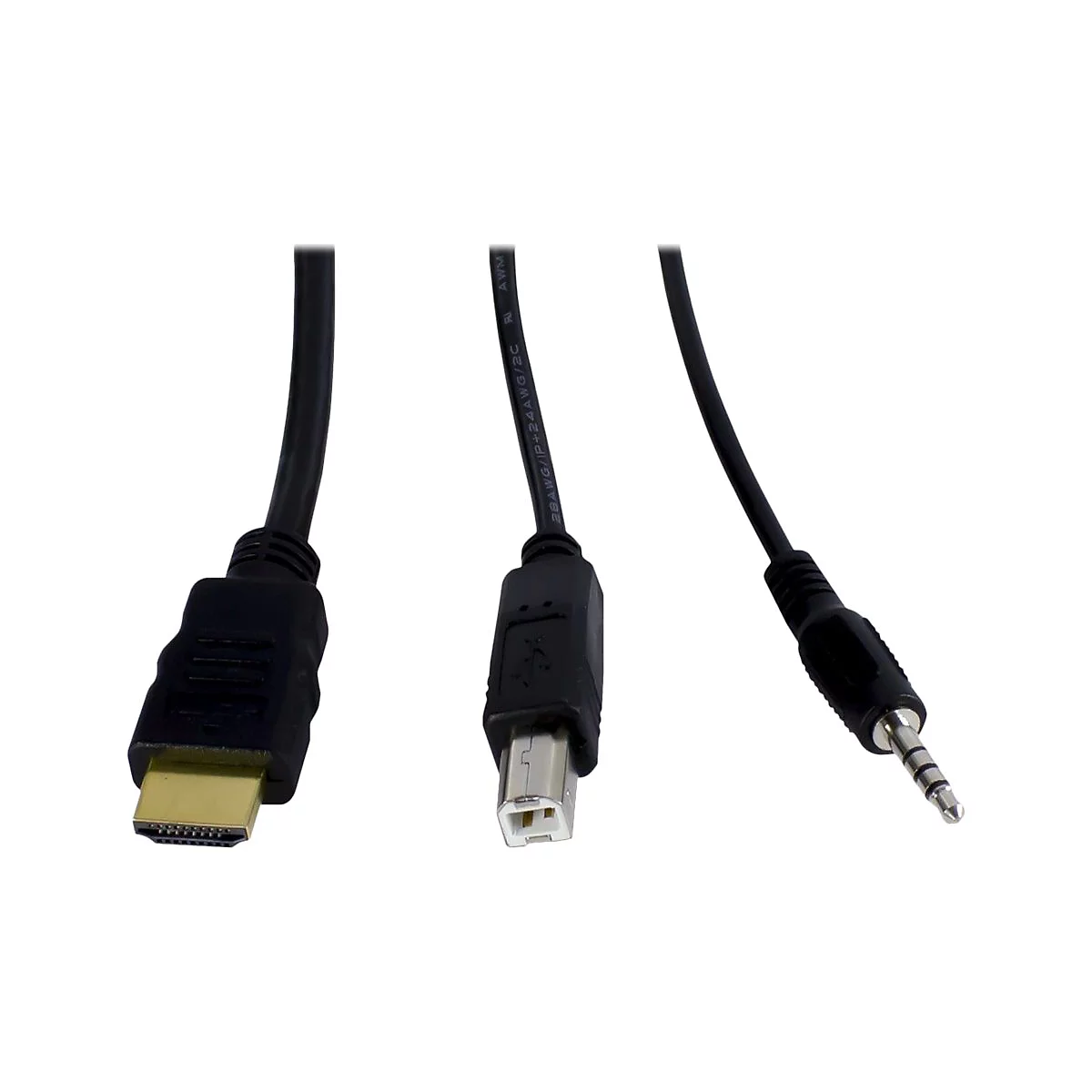 Argus KVM AS-42HA - KVM-/Audio-Switch - 4 Anschlüsse
