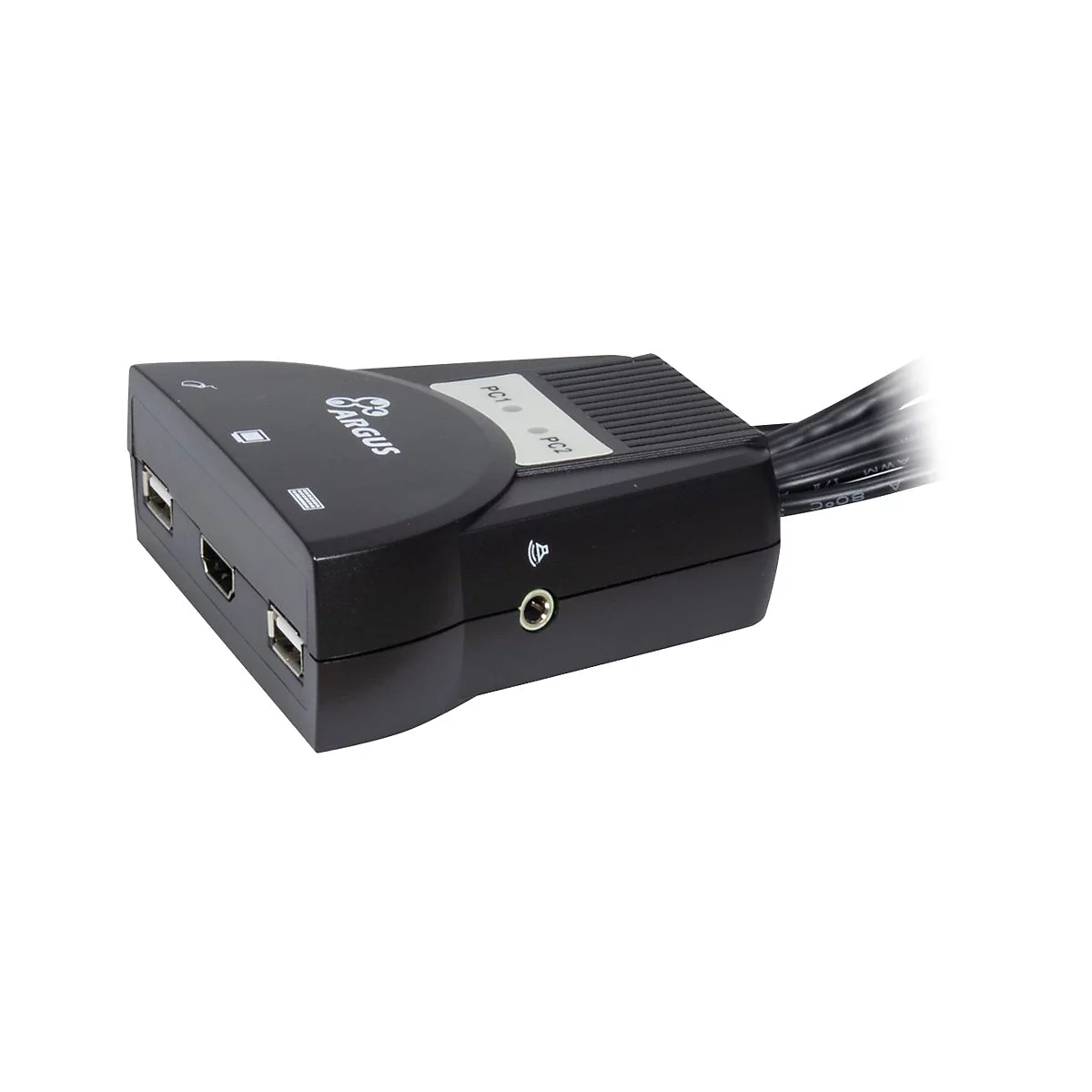 Argus KVM-LS-21HA HDMI - KVM-/Audio-Switch - 2 Anschlüsse