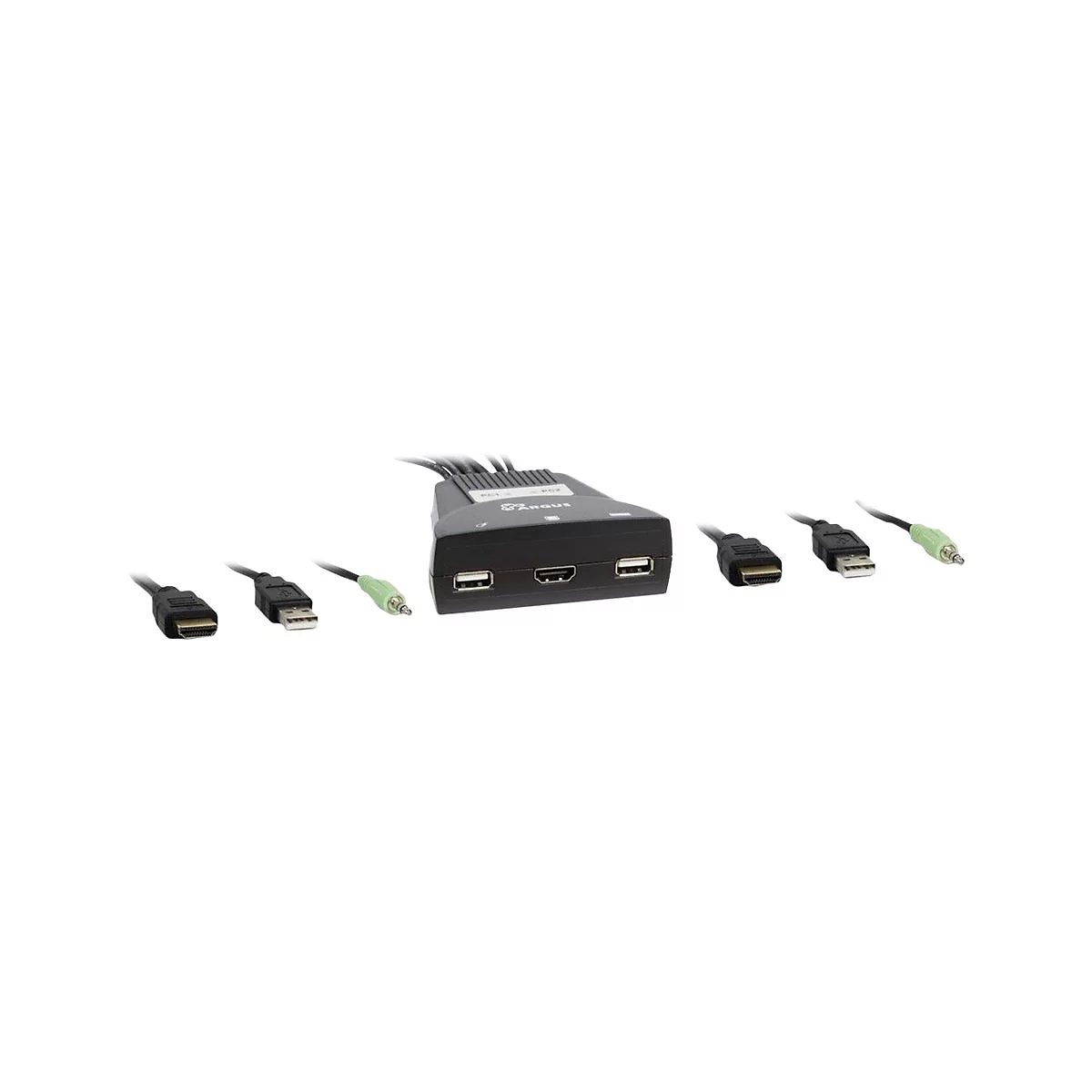 Argus KVM-LS-21HA HDMI - KVM-/Audio-Switch - 2 Anschlüsse