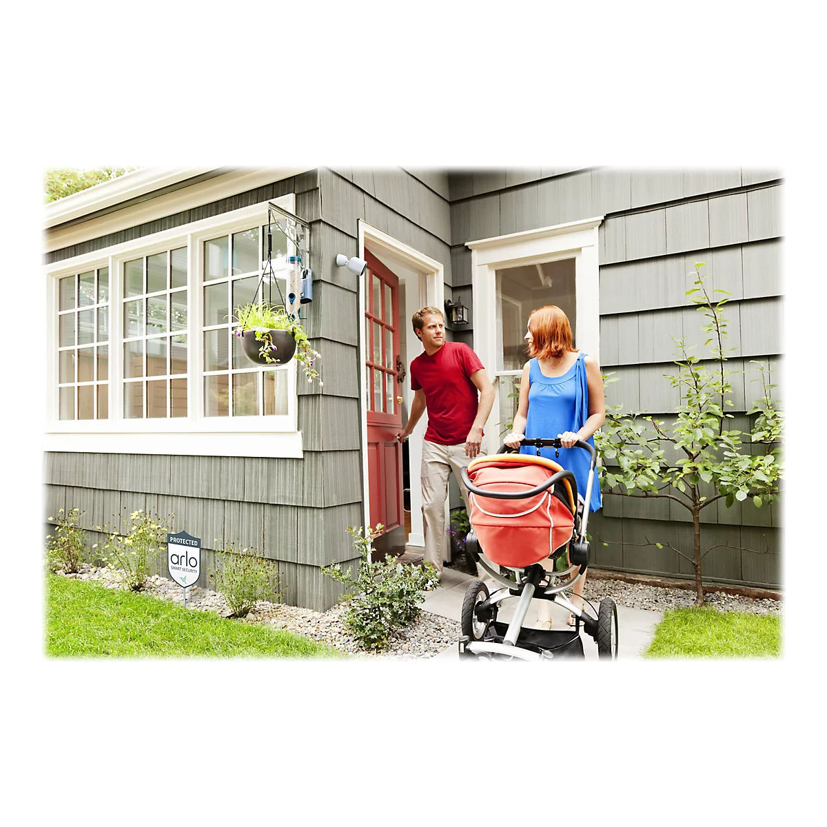 Arlo Ultra 2 Security System - Gateway + Kamera(s) - drahtlos (802.11b, 802.11g, 802.11n, 802.11ac, Bluetooth 4.2 LE) - 3 Kamera(s) - weiß