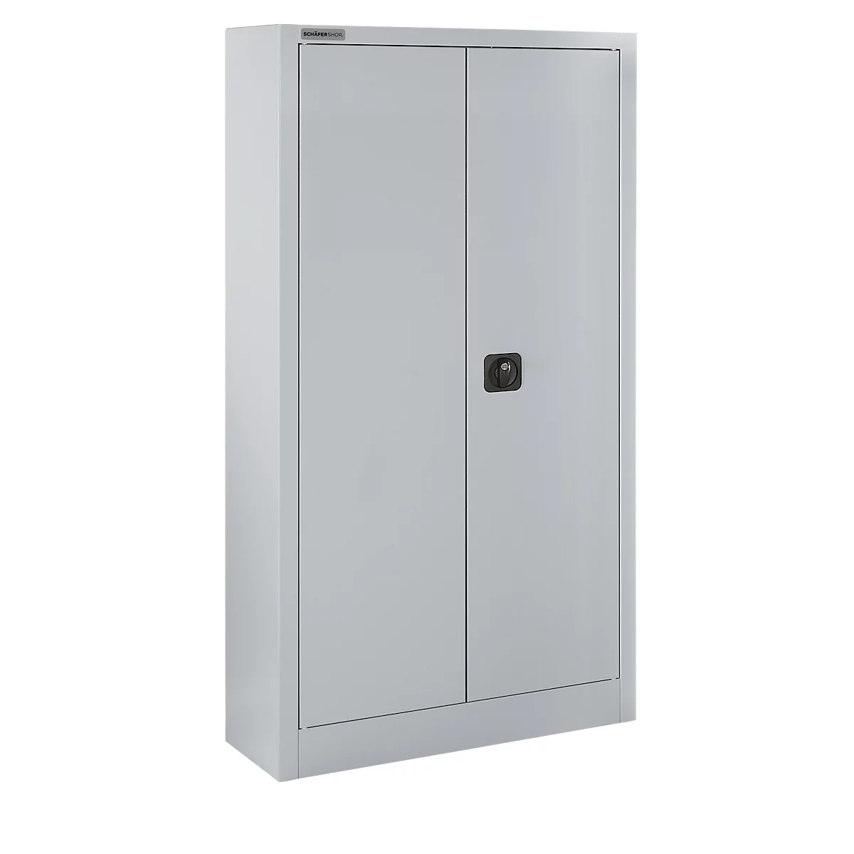 Armario archivador Schäfer Shop Select, con cerradura, altura 1585 mm, anchura 800 mm, aluminio blanco RAL 9006 