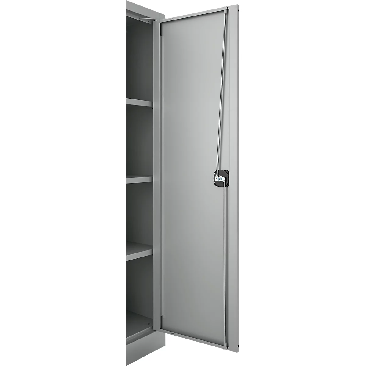 Armario archivador Schäfer Shop Select, con cerradura, altura 1585 mm, anchura 950 mm, gris claro RAL 7035