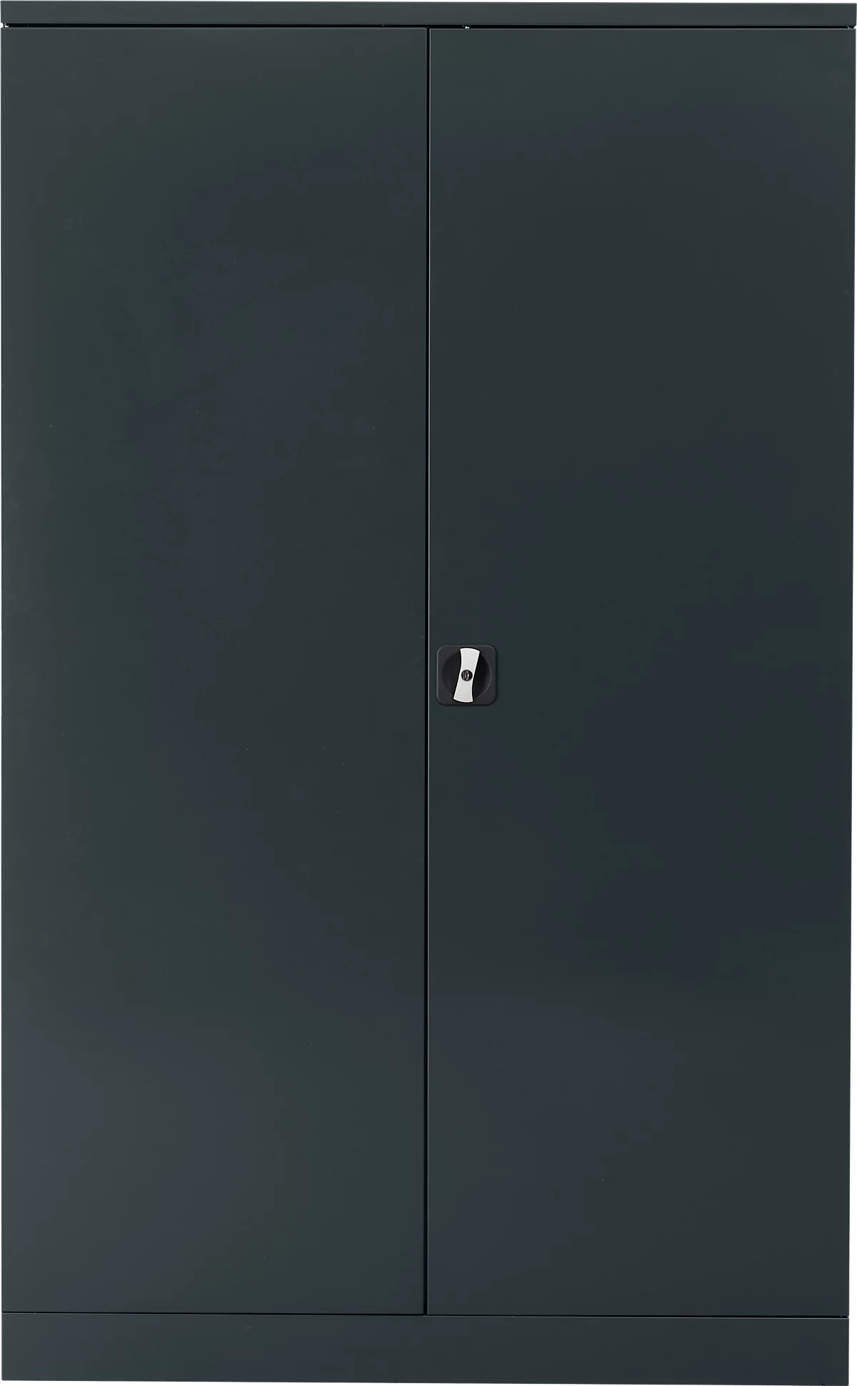 Armario de acero con puerta abatible, ancho 1200 x fondo 420 x alto 1950 mm gris antracita 7016