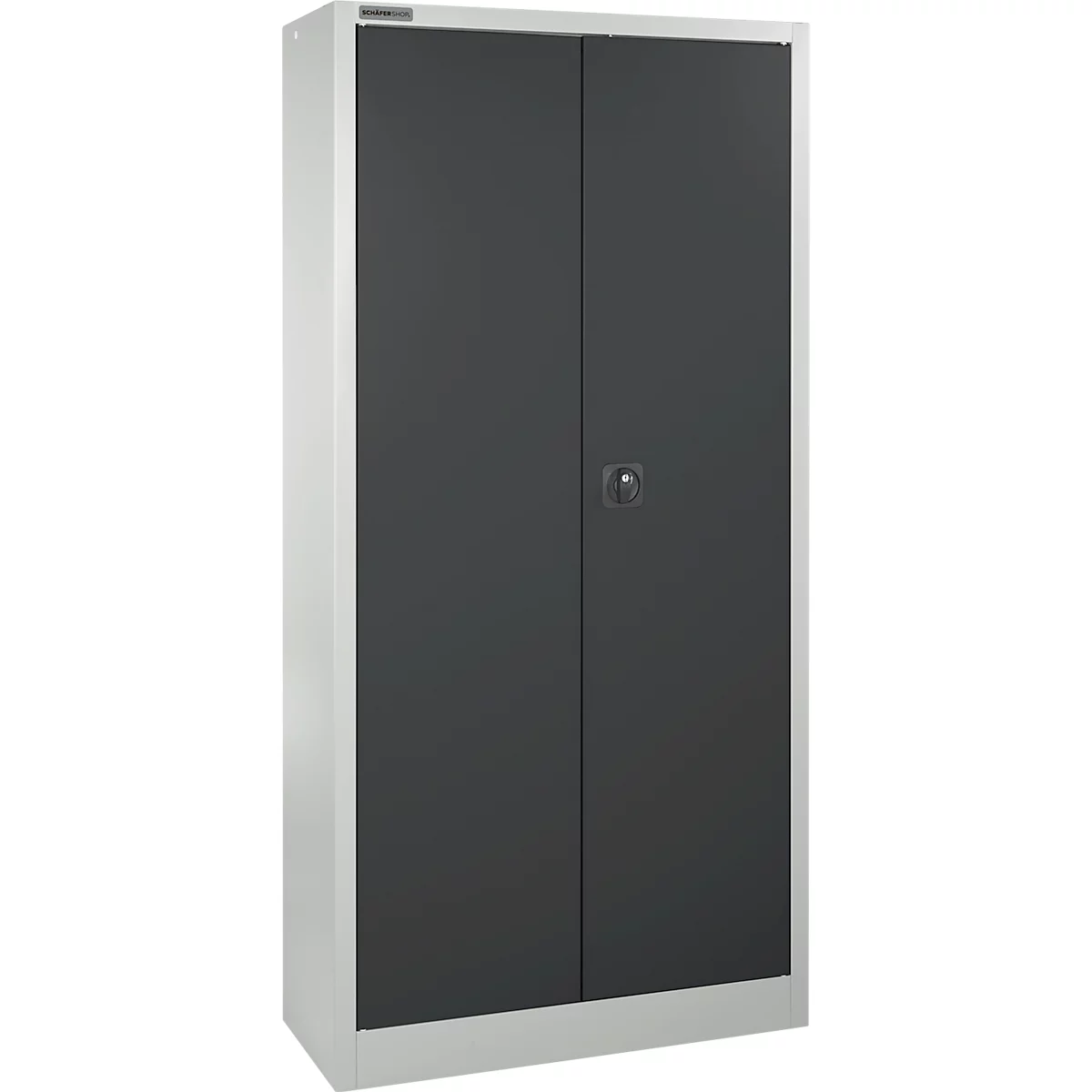 Armario de material Schfer Shop Select MSI 2409, acero, 6 estantes, ancho 950 x fondo 400 x alto 1935 mm, gris claro/gris antracita