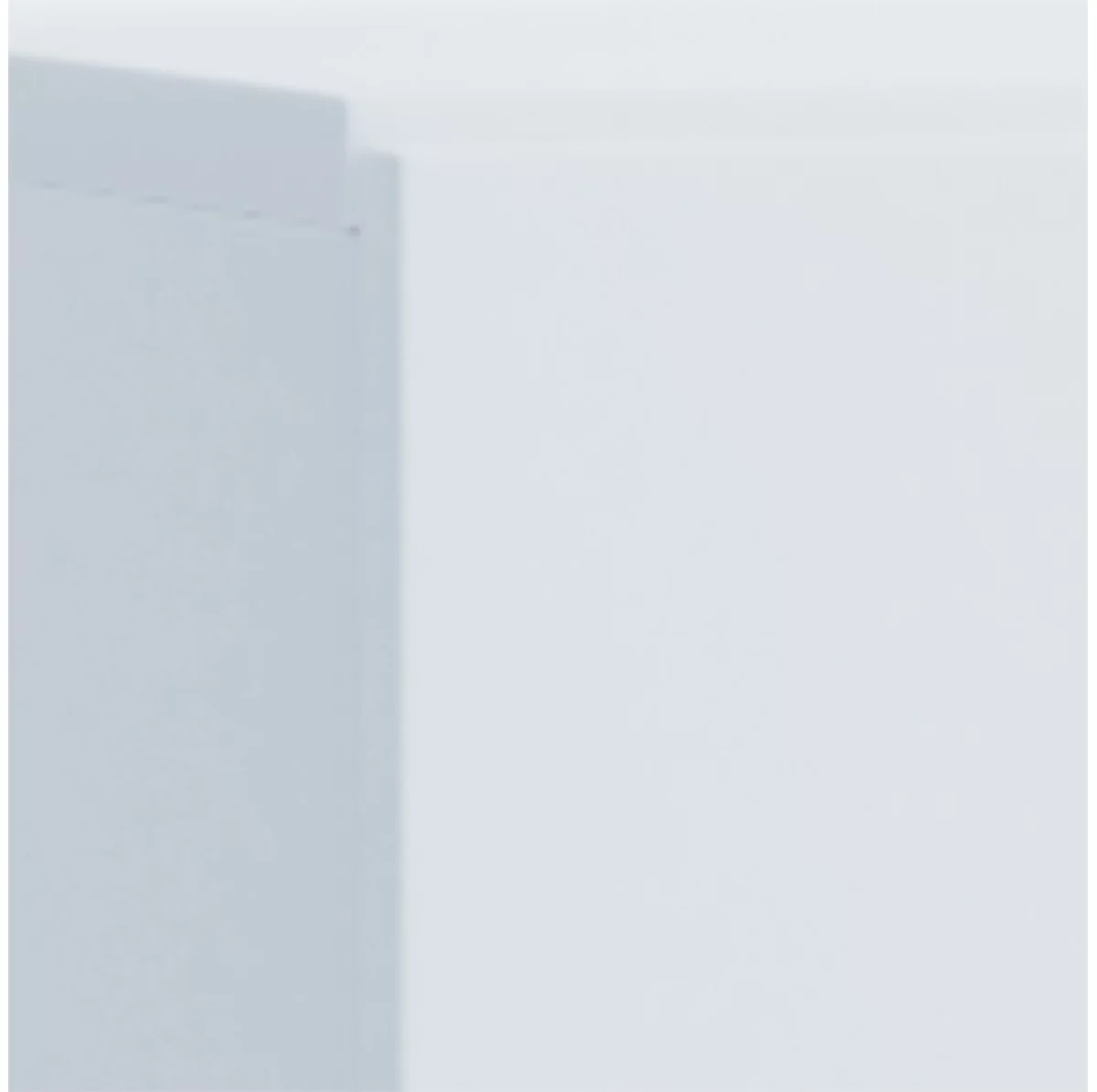Armario de puertas batientes, de madera, 2 AA, pomos, estante ajustable en altura, An 700 x P 400 x Al 740 mm, blanco