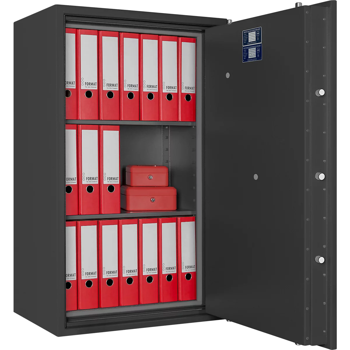 Armario de seguridad Paper Star Pro 3, gris grafito RAL 7024