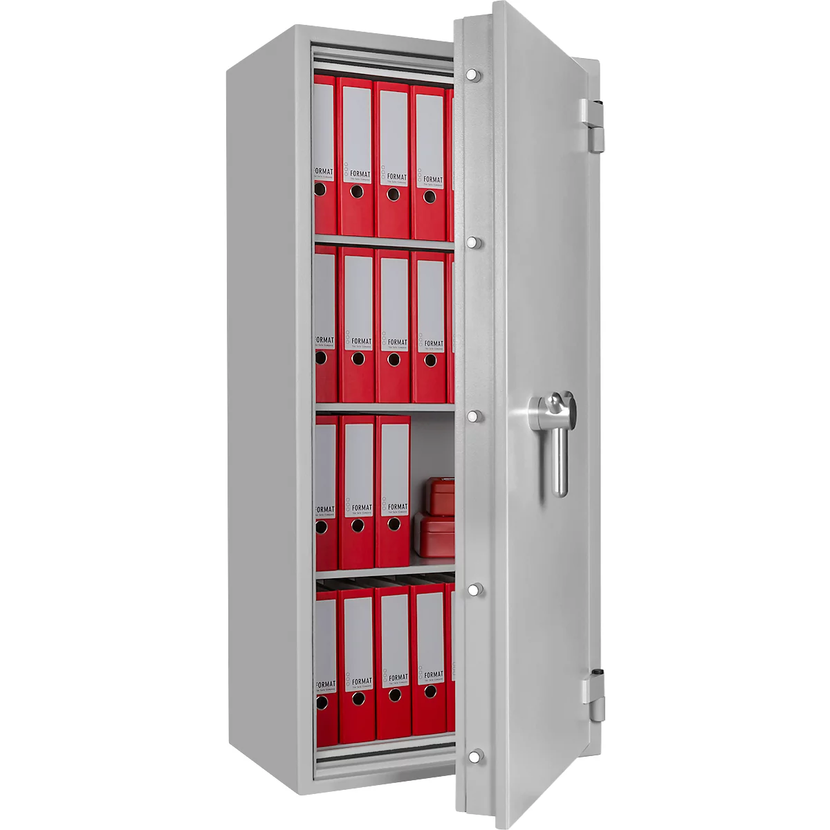 Armario de seguridad Paper Star Pro 4, gris claro RAL 7035