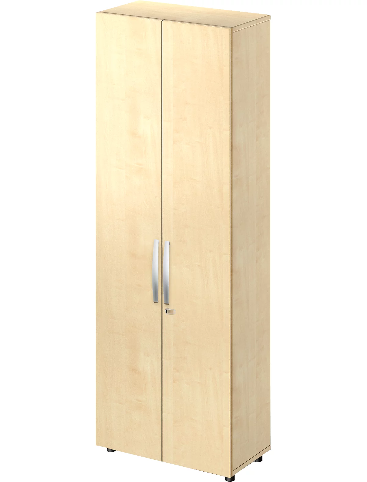 Armario Shop Select LOGIN de Schäfer, 6 alturas de archivador, An 800 x P 420 x Al 2240 mm, decoración arce/arce
