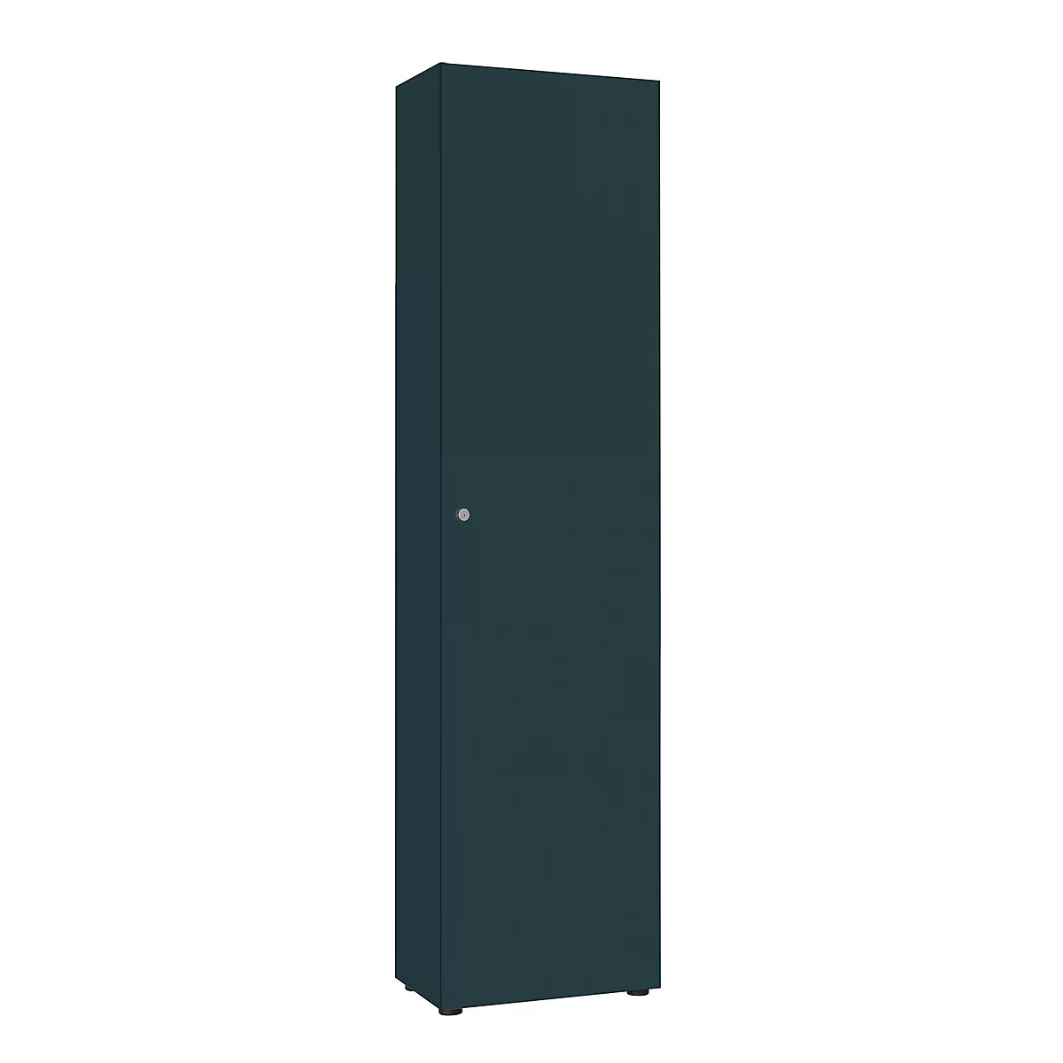 Armarios de puerta batiente 1 puerta, sin cara frontal insonorizante, An 600 x Al 2300 mm, grafito