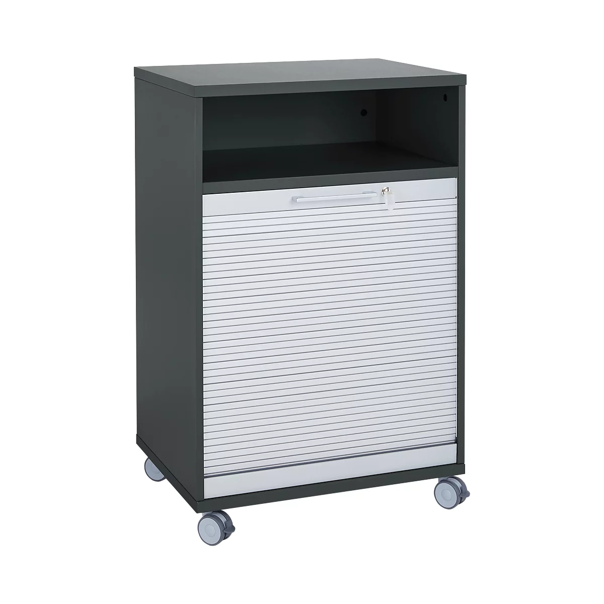 Armoire à catering mobile avec roulettes, l. 650 x P 480 x H 1000 mm