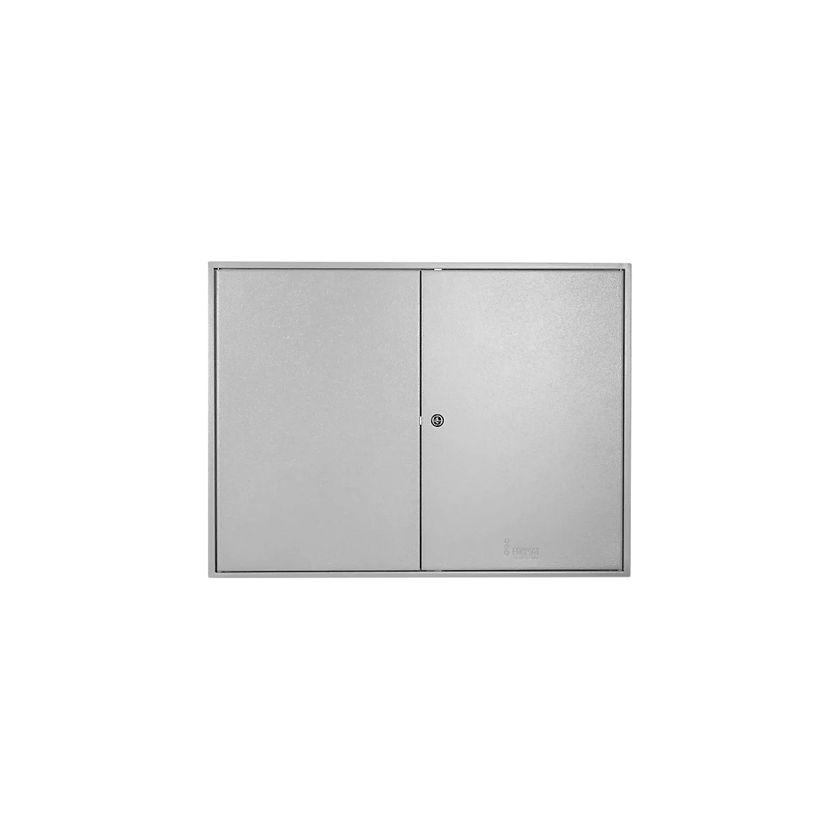 Armoire à clés, double porte, l. 730 x P 80 x H 550 mm, pour 100 clés