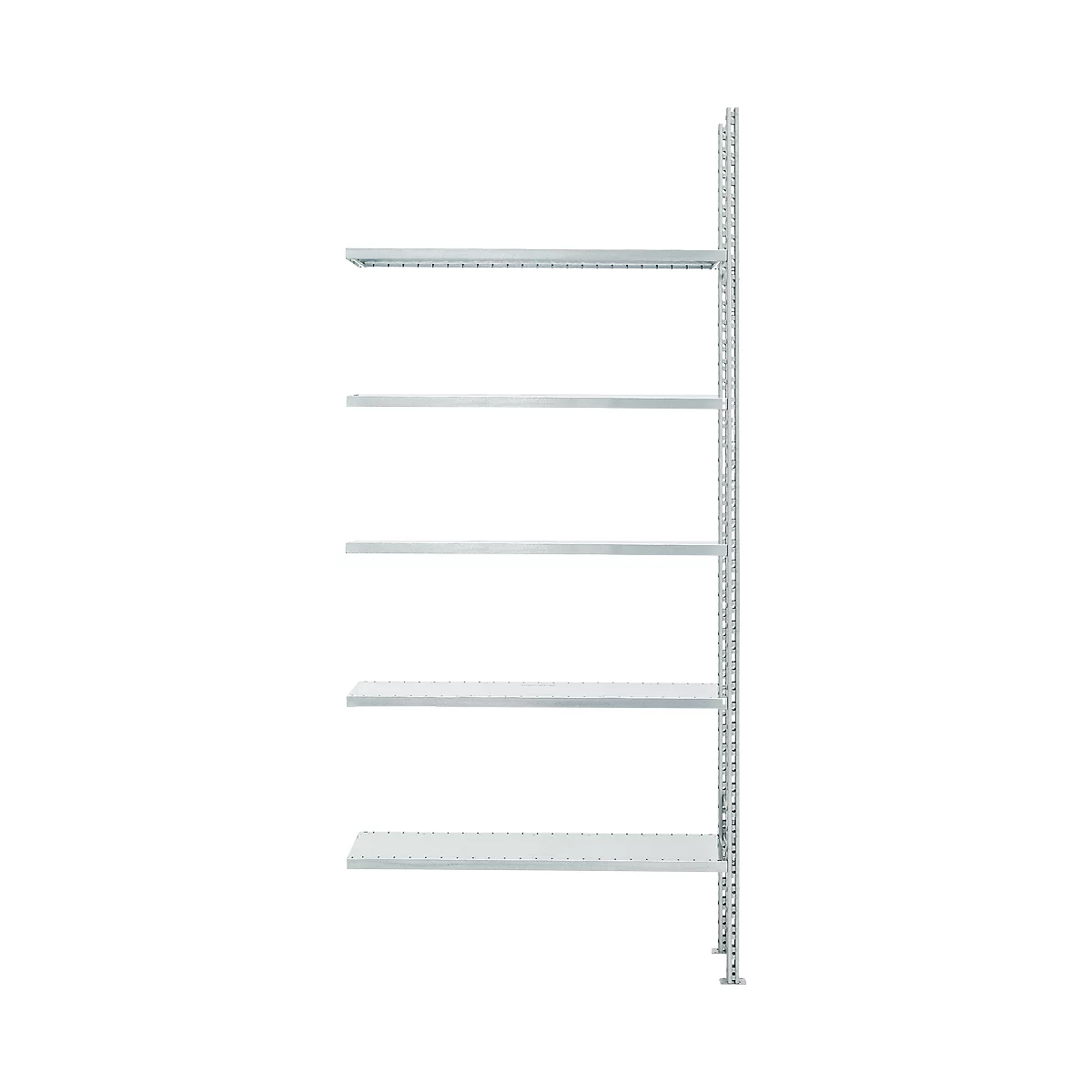 Armoire à étagères FBR 2200, rayonnage d’extension, 5 tablettes, 1025 x 400 mm